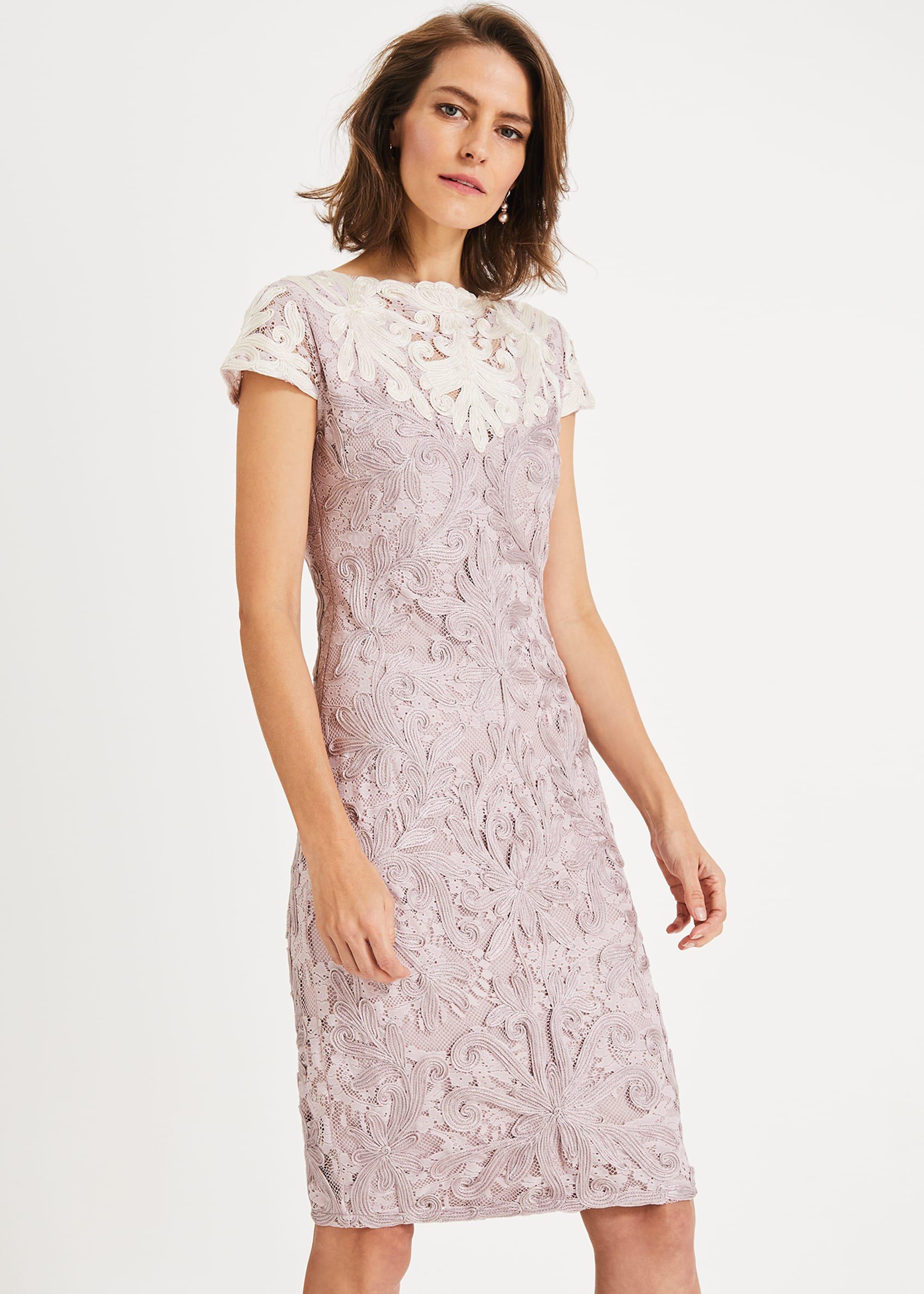 Jana Tapework Lace Dress