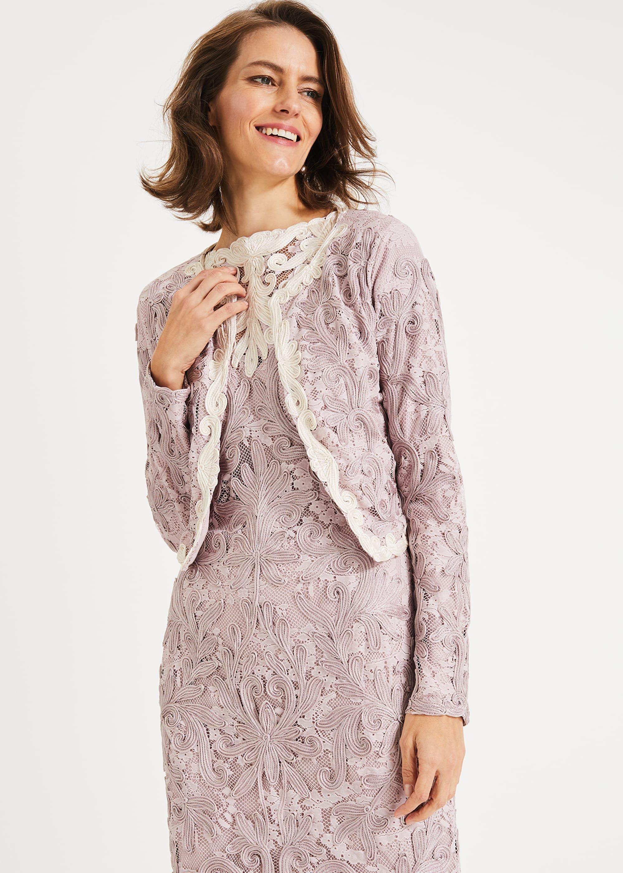 Jana Tapework Lace Dress