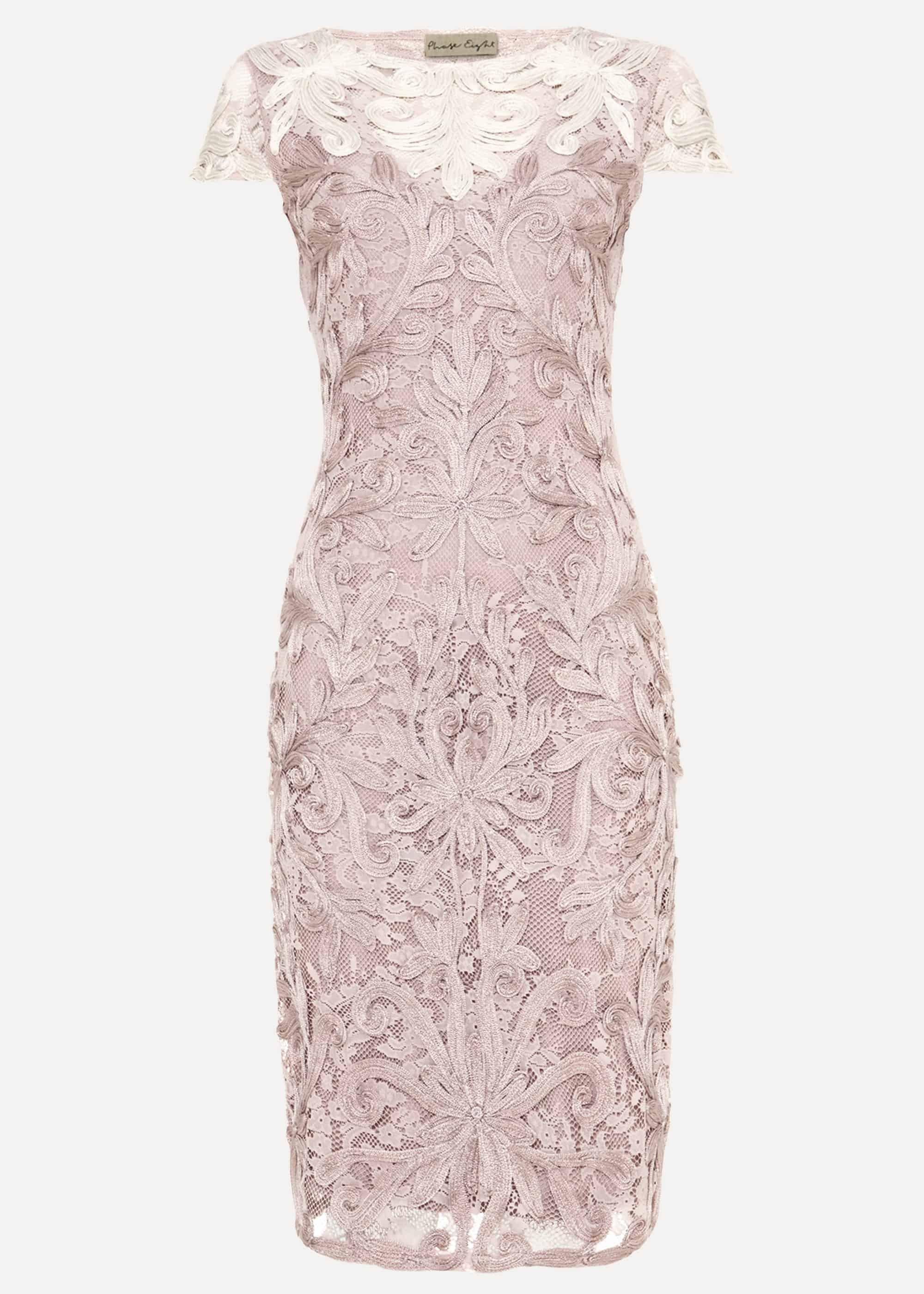 Jana Tapework Lace Dress