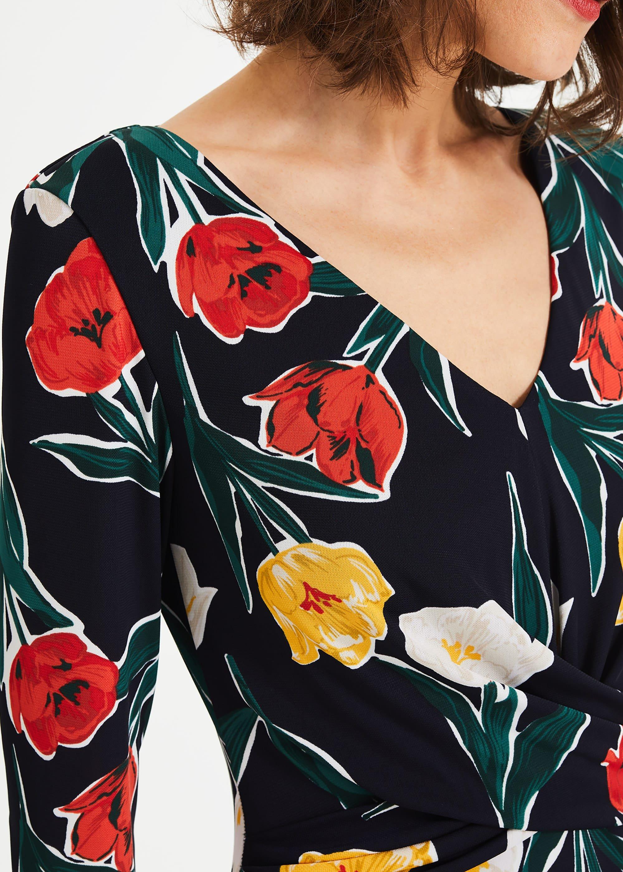 Nicole Printed Dress