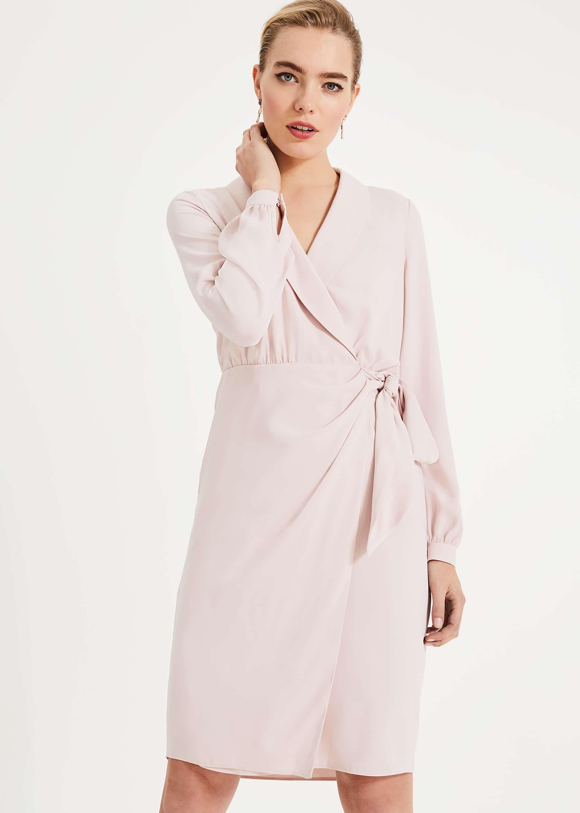 Briella Wrap Woven Dress