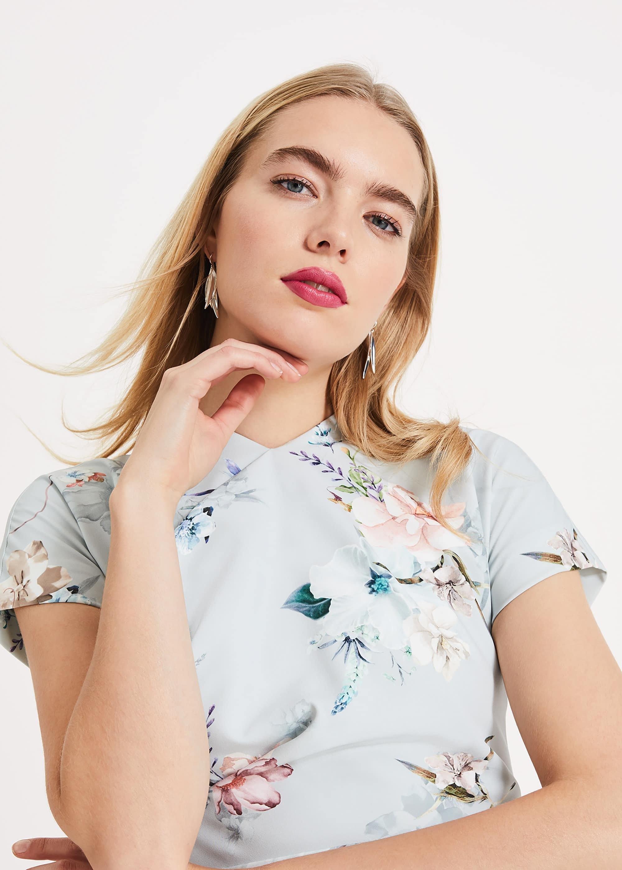 Ashley Floral Print Dress