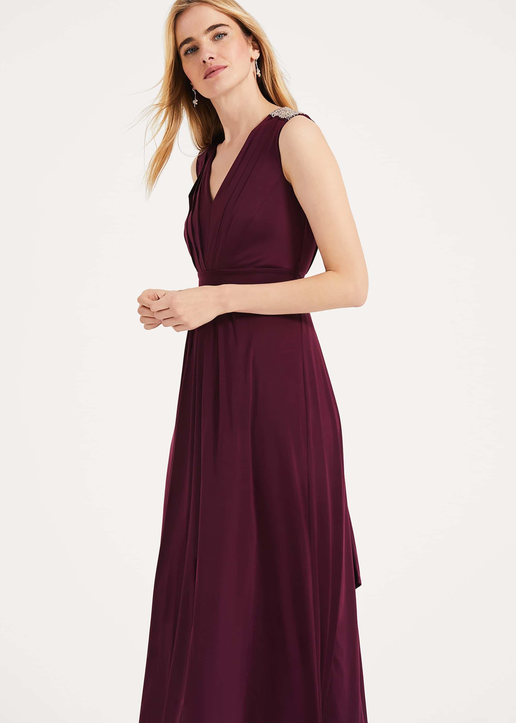 Tomasi Beaded Shoulder Dress