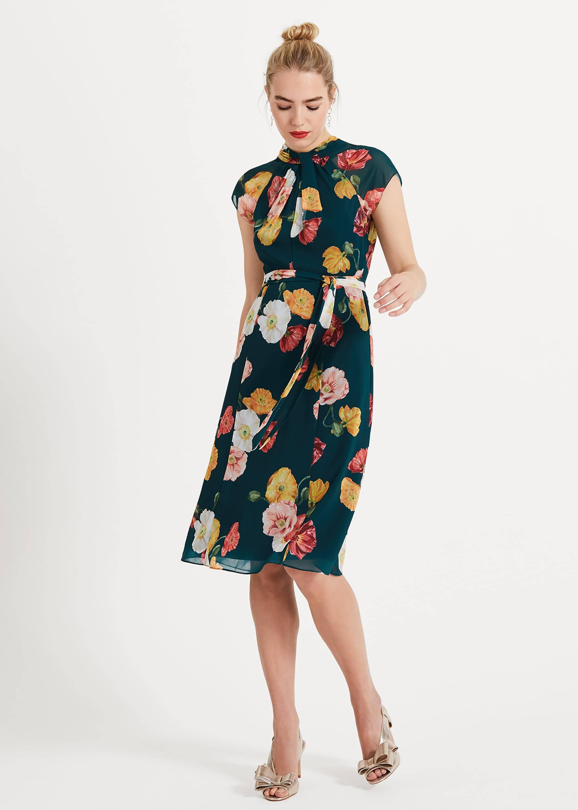 Laura Floral Print Dress