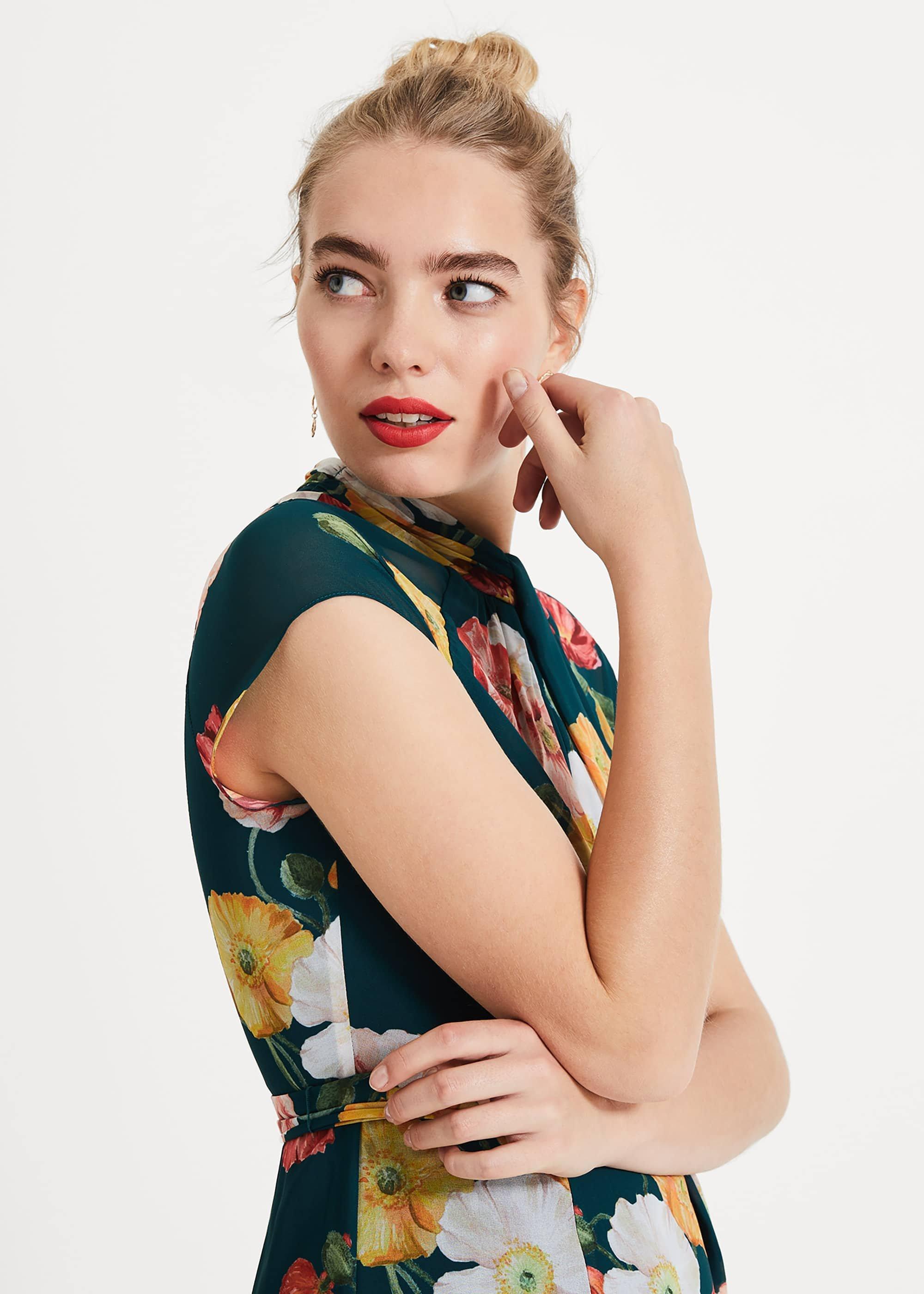 Laura Floral Print Dress
