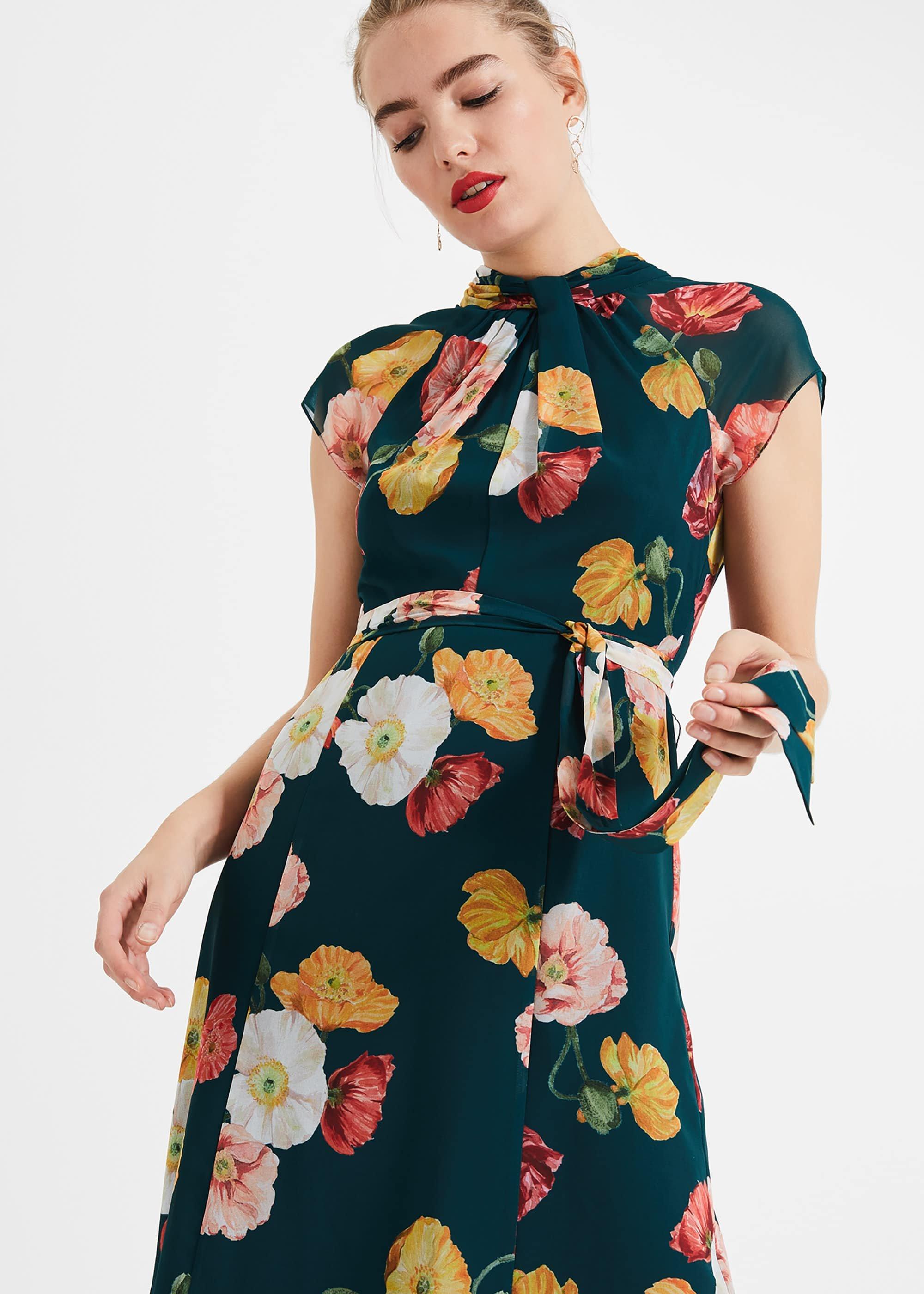 Laura Floral Print Dress