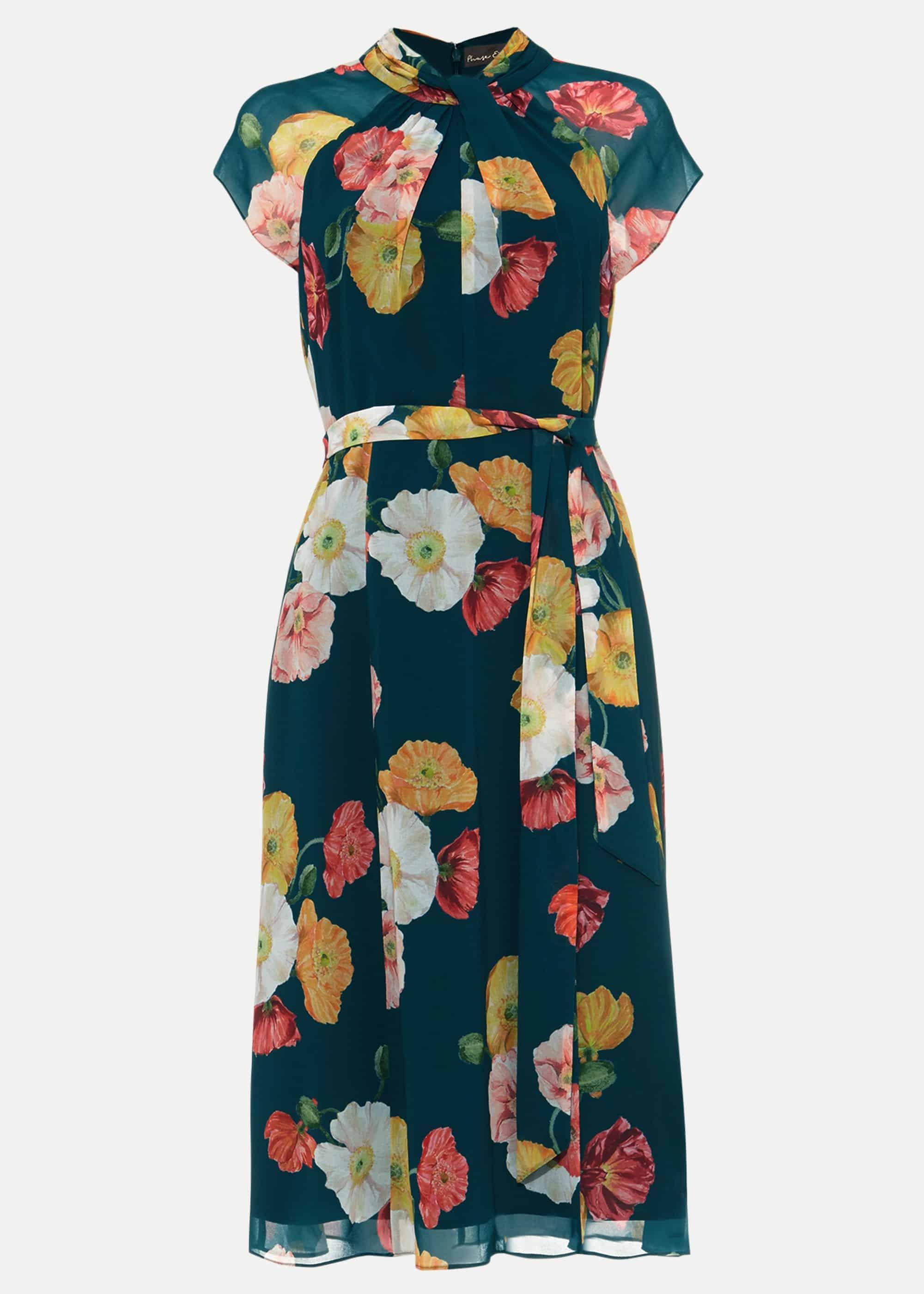 Laura Floral Print Dress