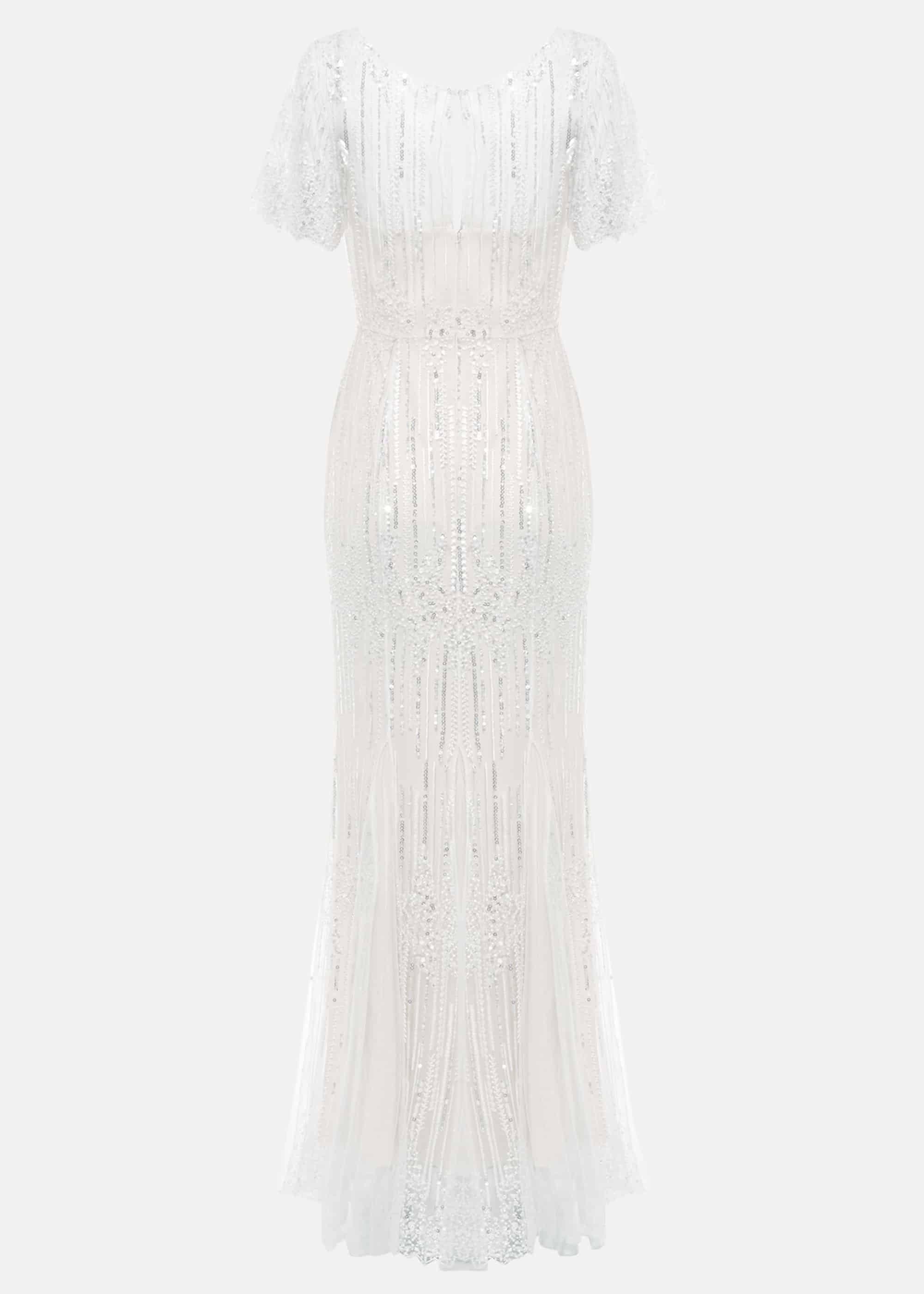 Leonora Sequin Bridal Dress