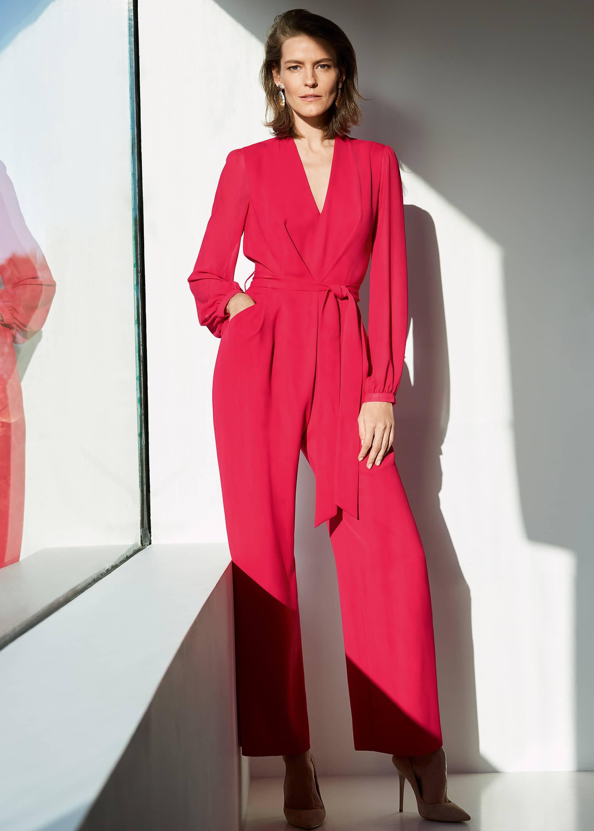 Audrey Blouson Sleeve Jumpsuit