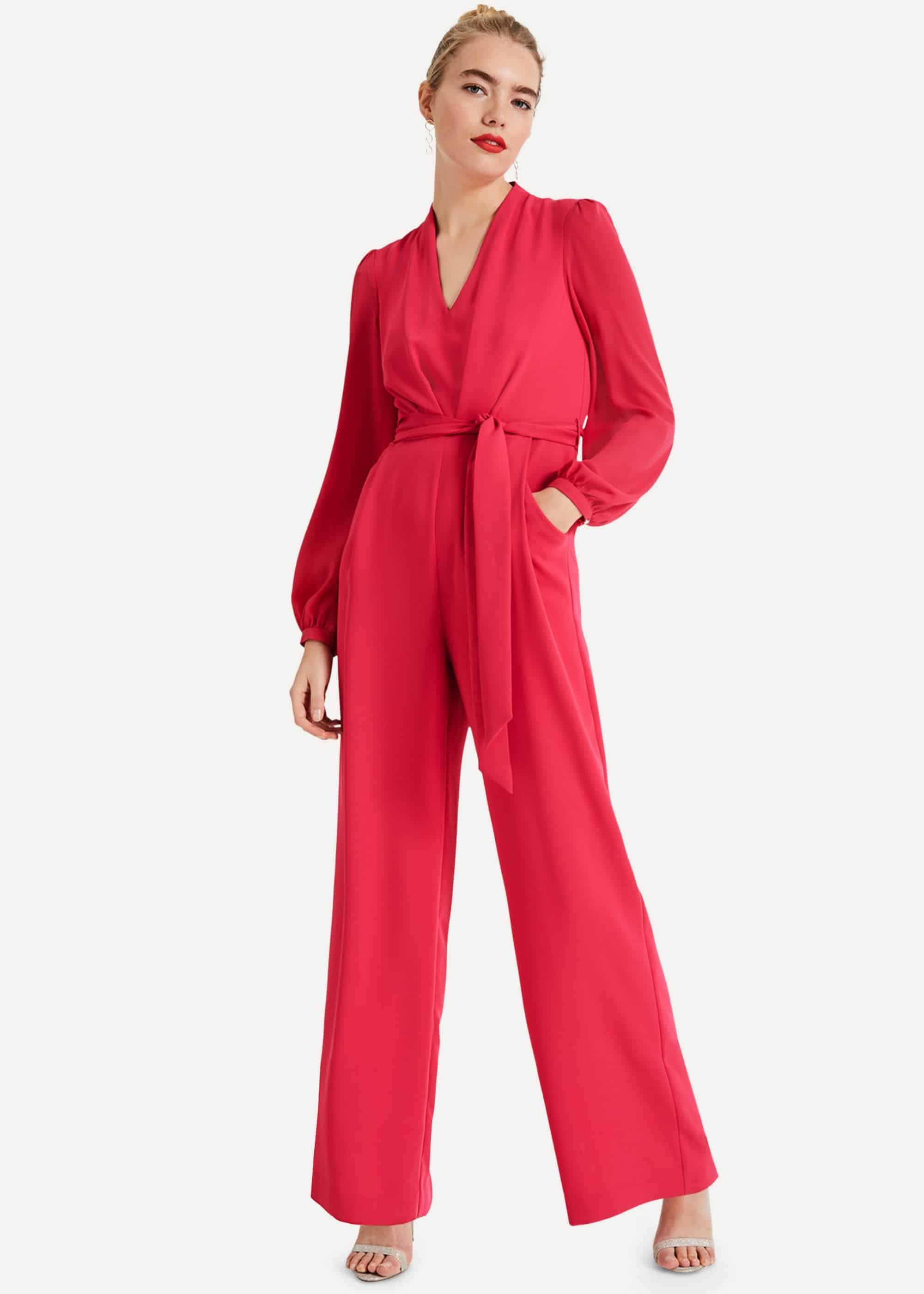 Audrey Blouson Sleeve Jumpsuit