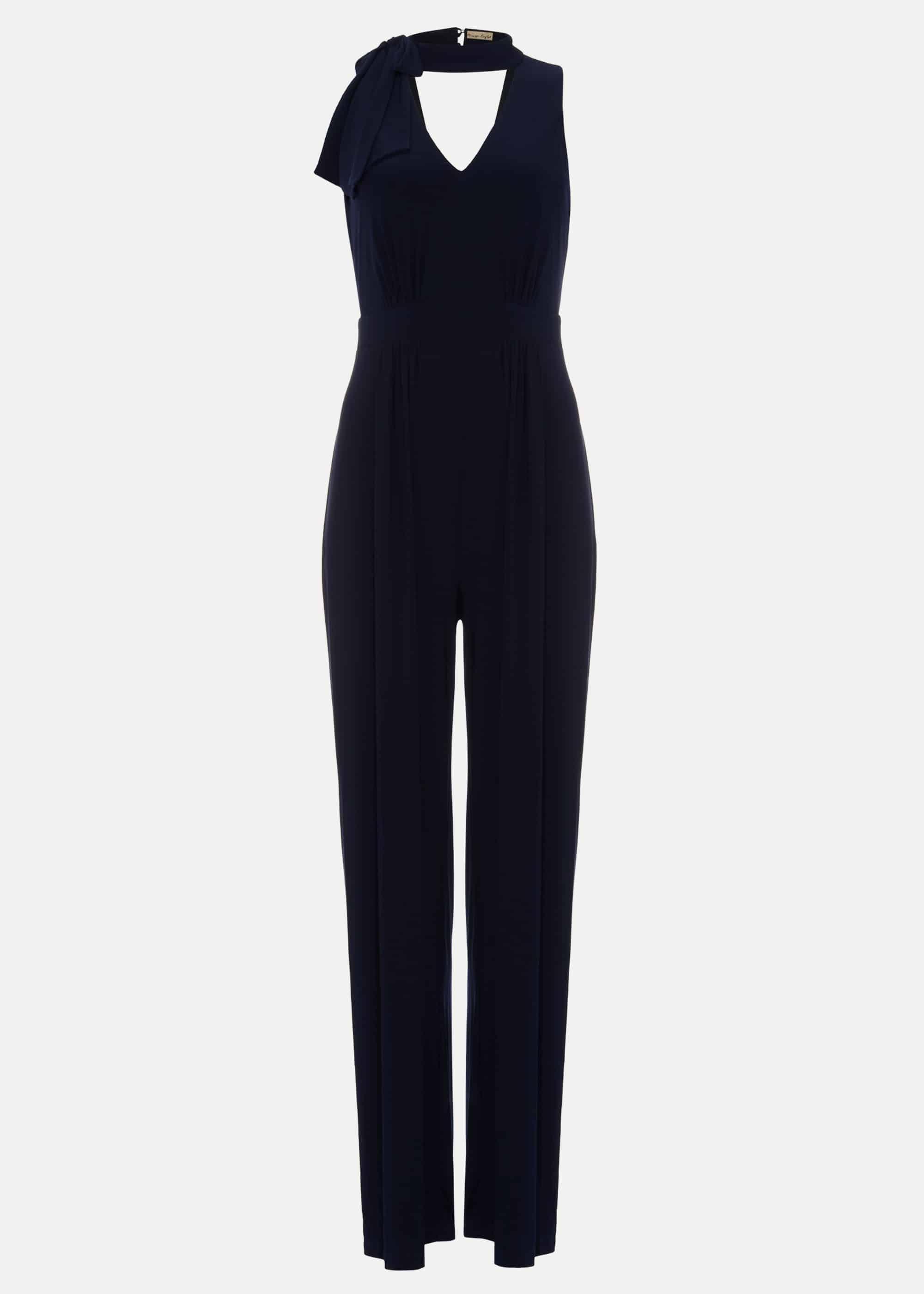 Erin Tie Neck Jumpsuit