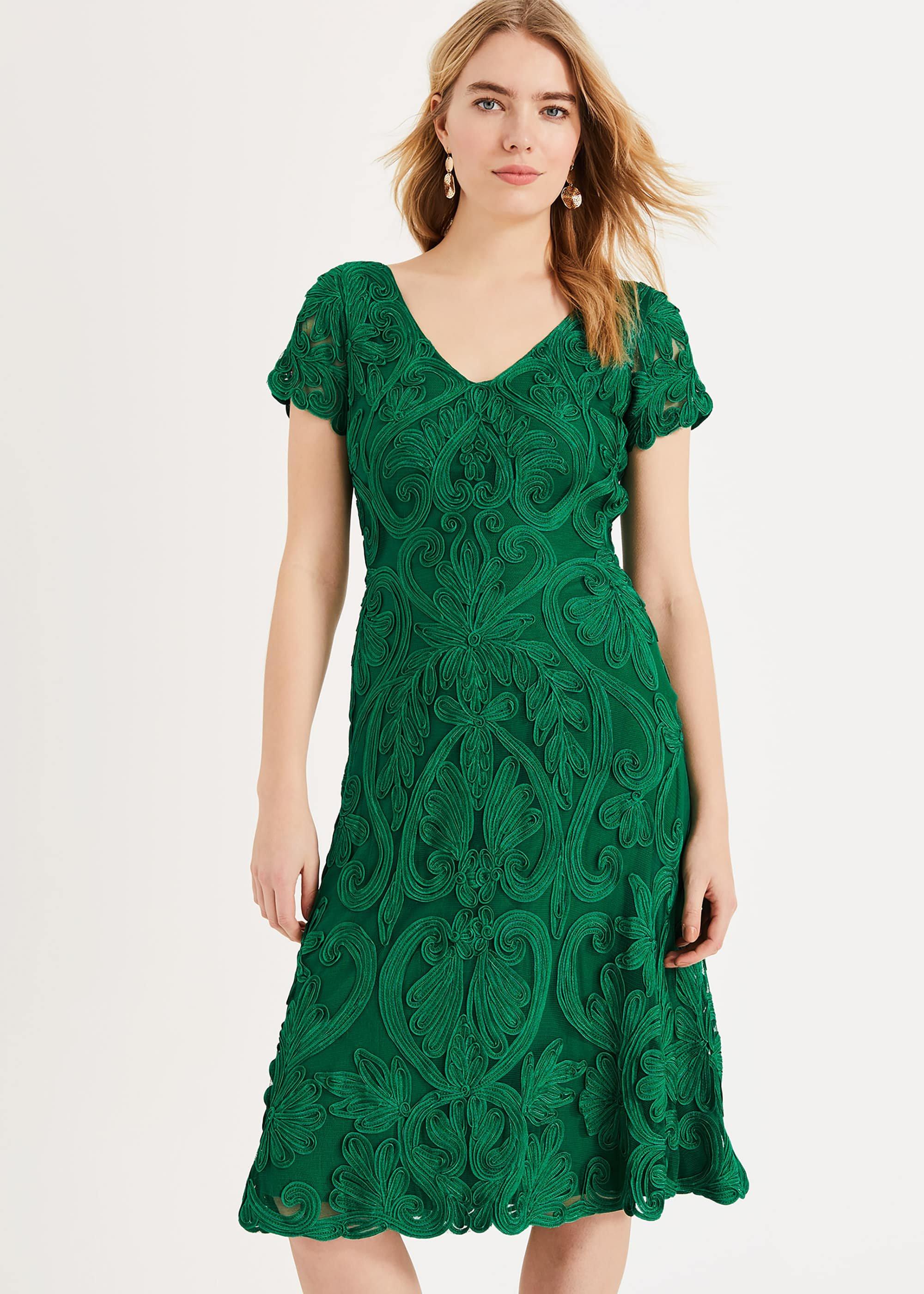Kady Tapework Lace Dress