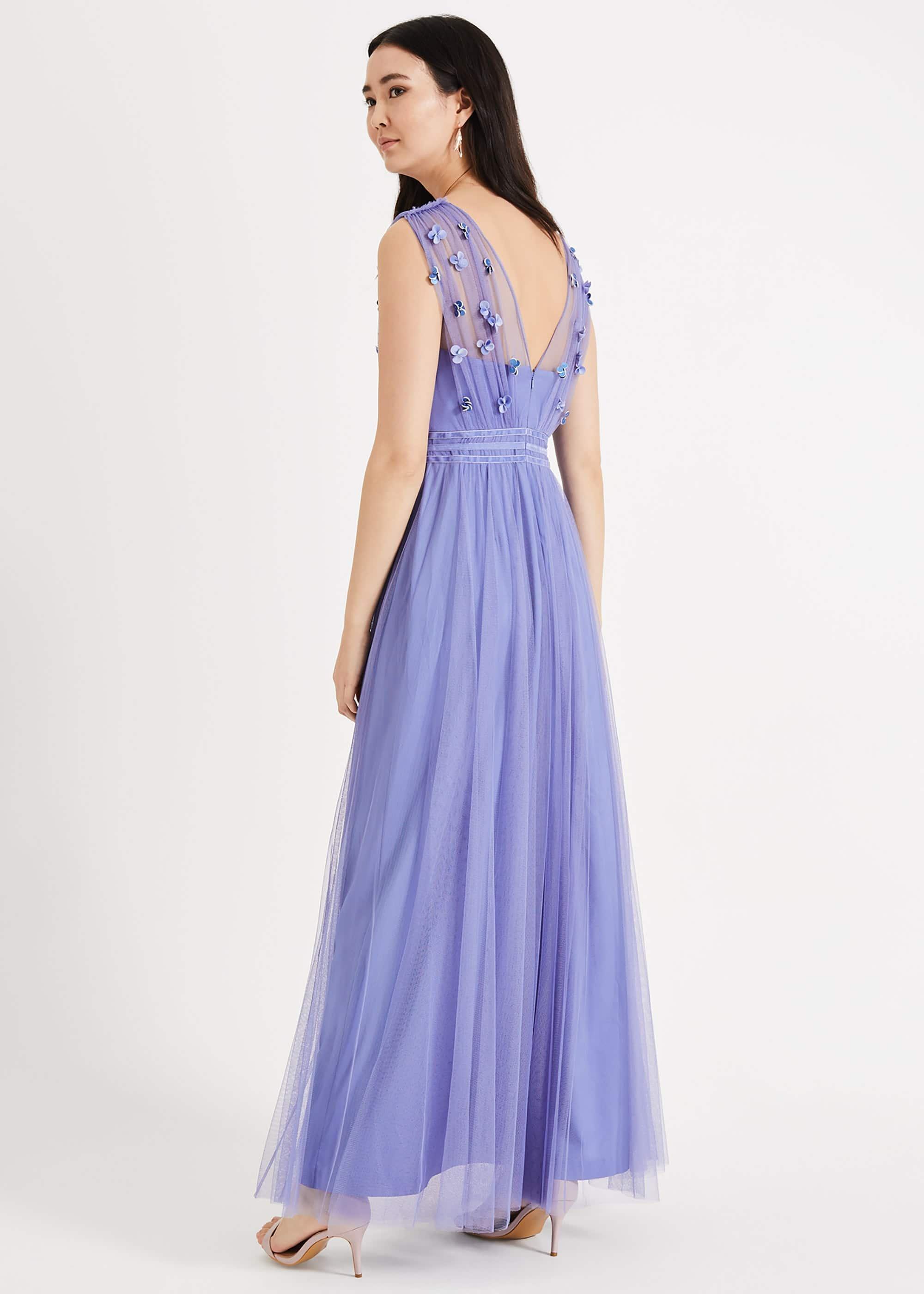 Yazmina Tulle Maxi Dress