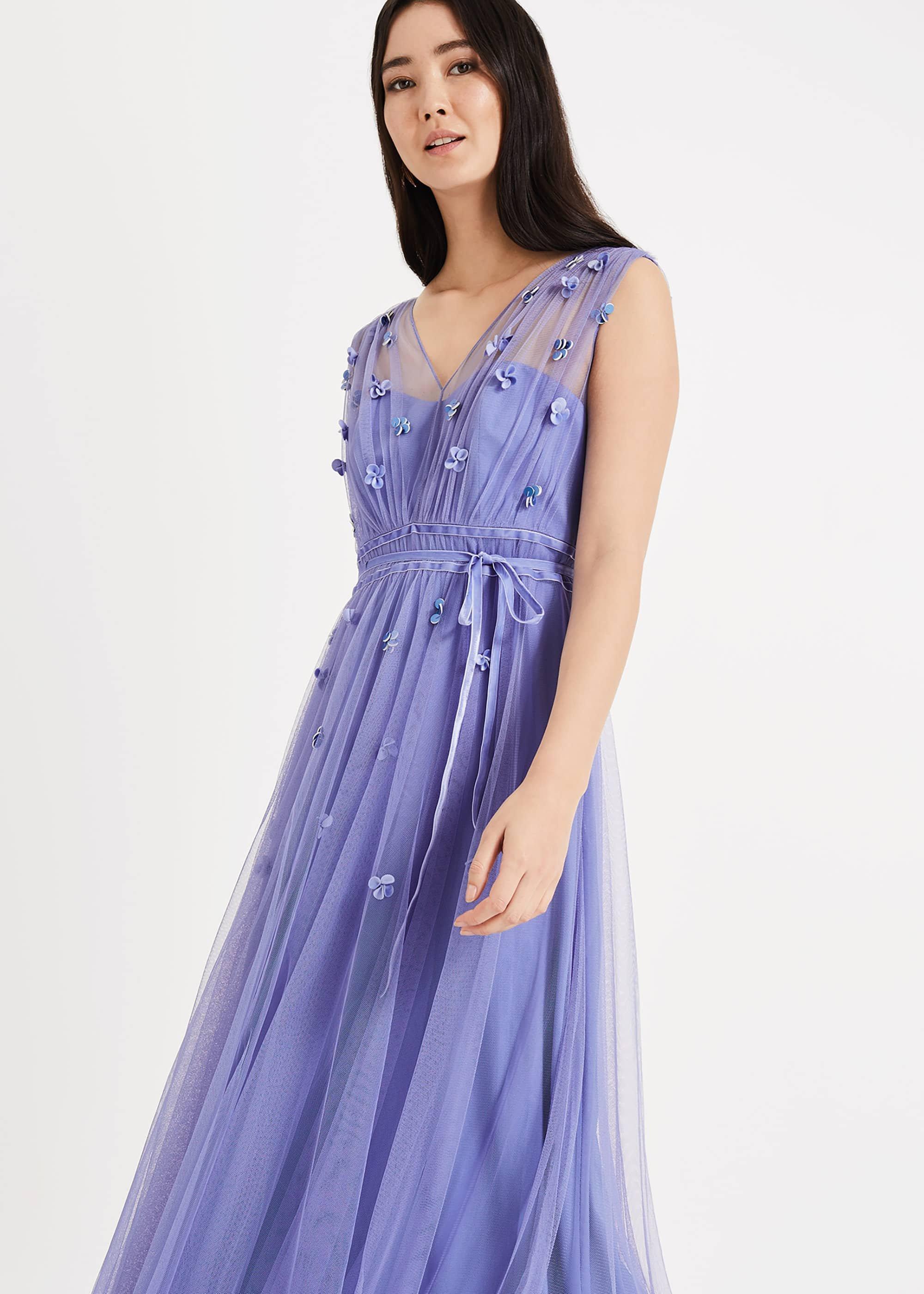 Yazmina Tulle Maxi Dress