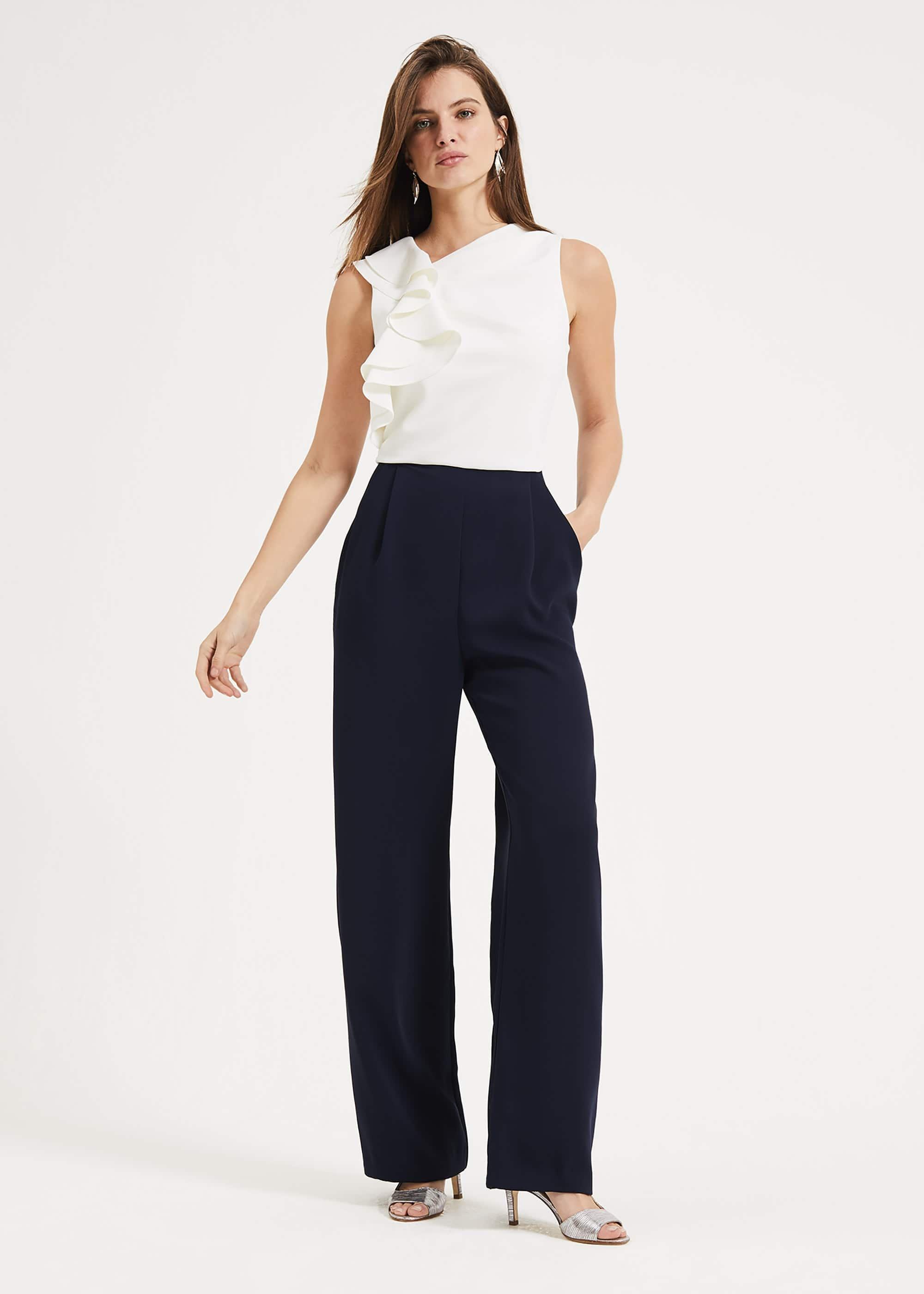 Maeve Frill Jumpsuit