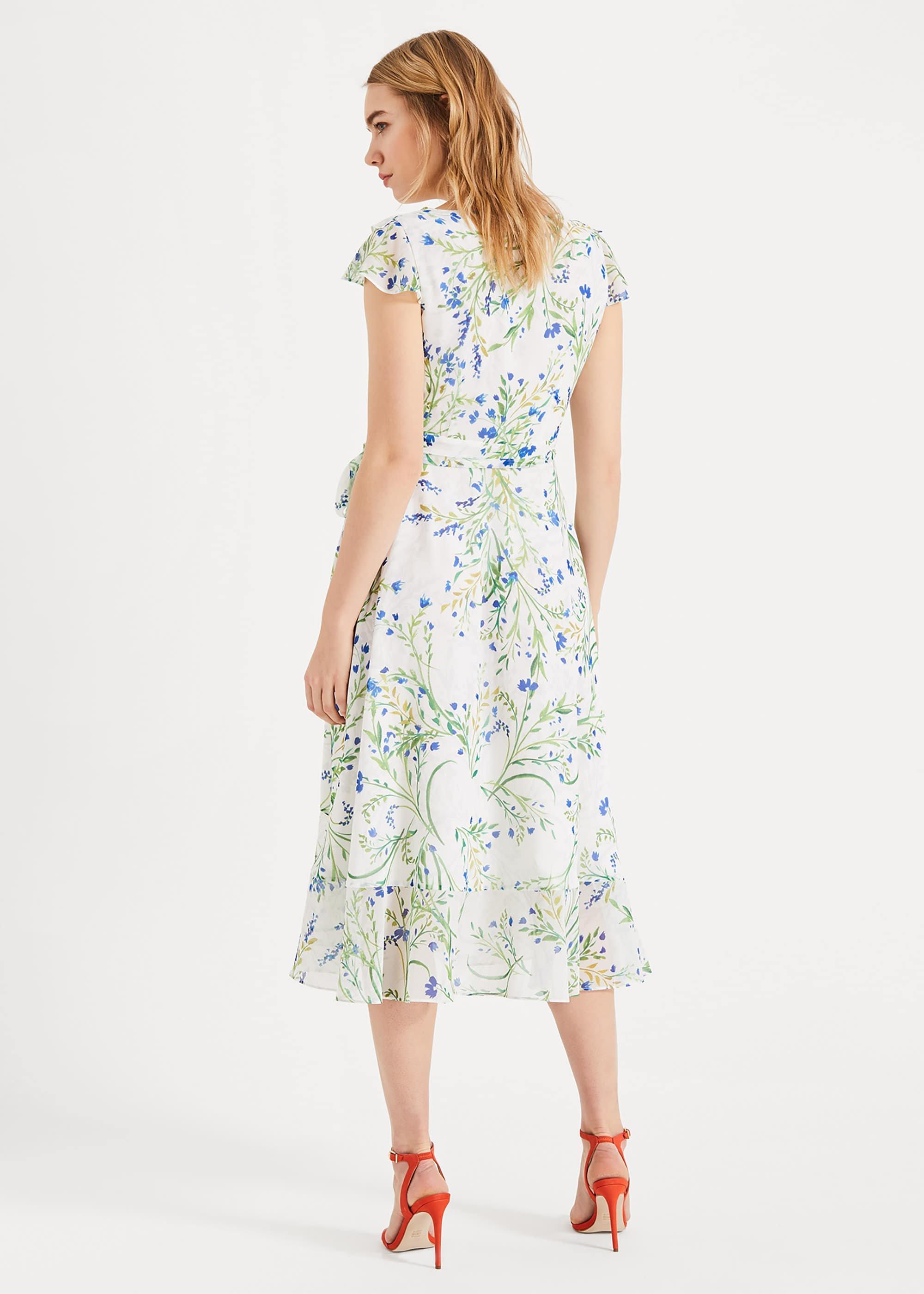 Flavia Floral Wrap Dress