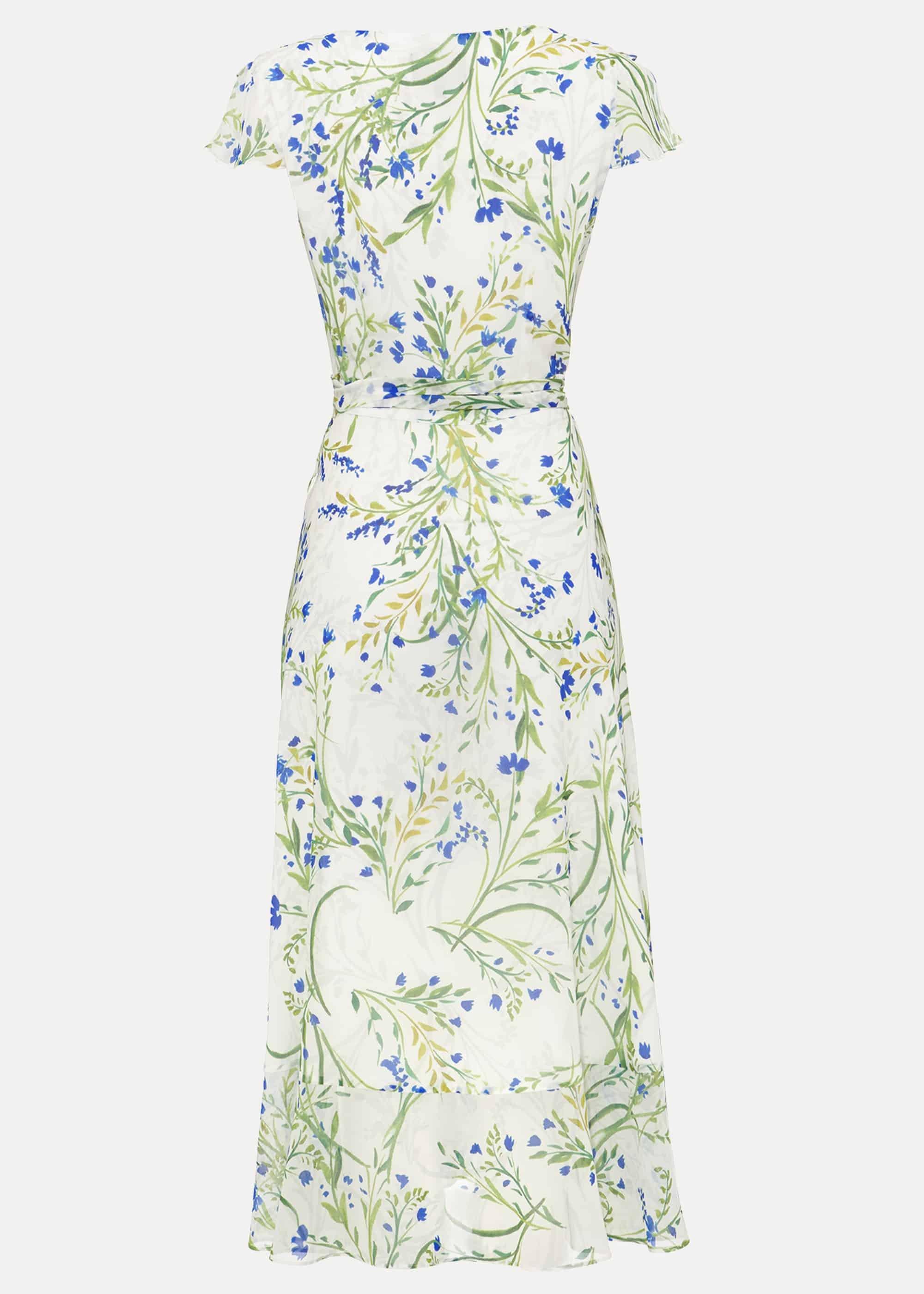 Flavia Floral Wrap Dress