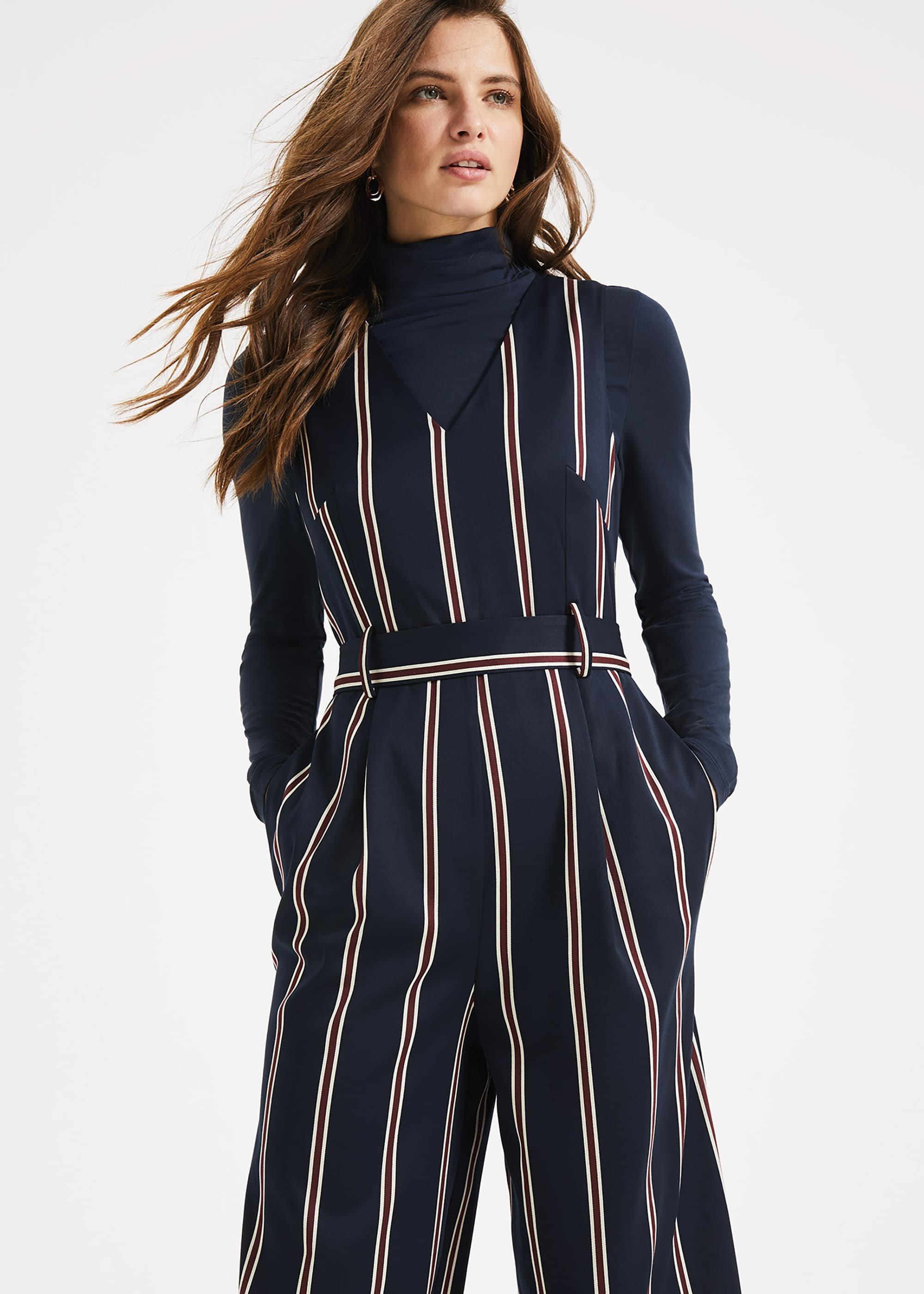 Tate Stripe Jumpsuit