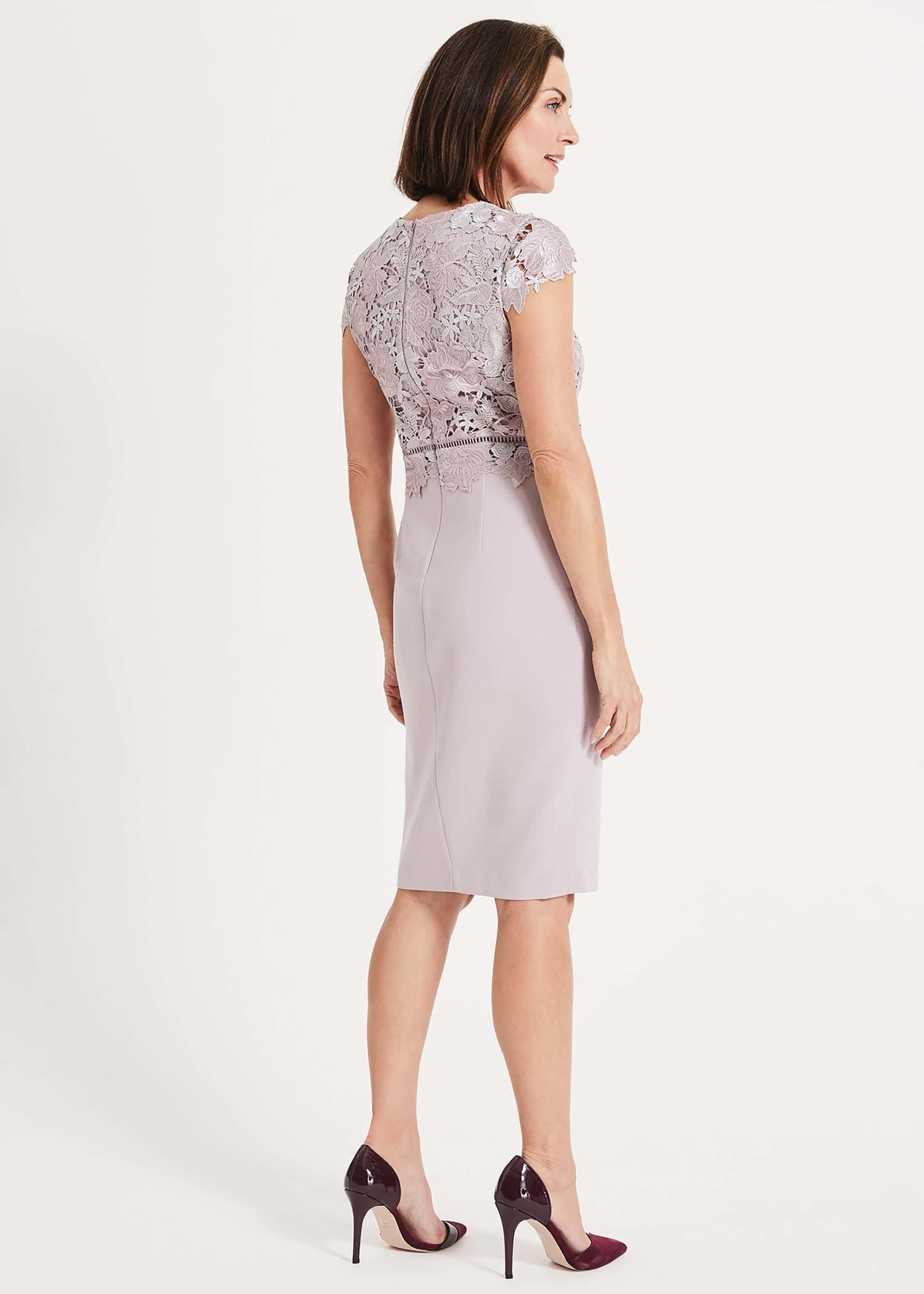 Caroline Lace Bodice Dress