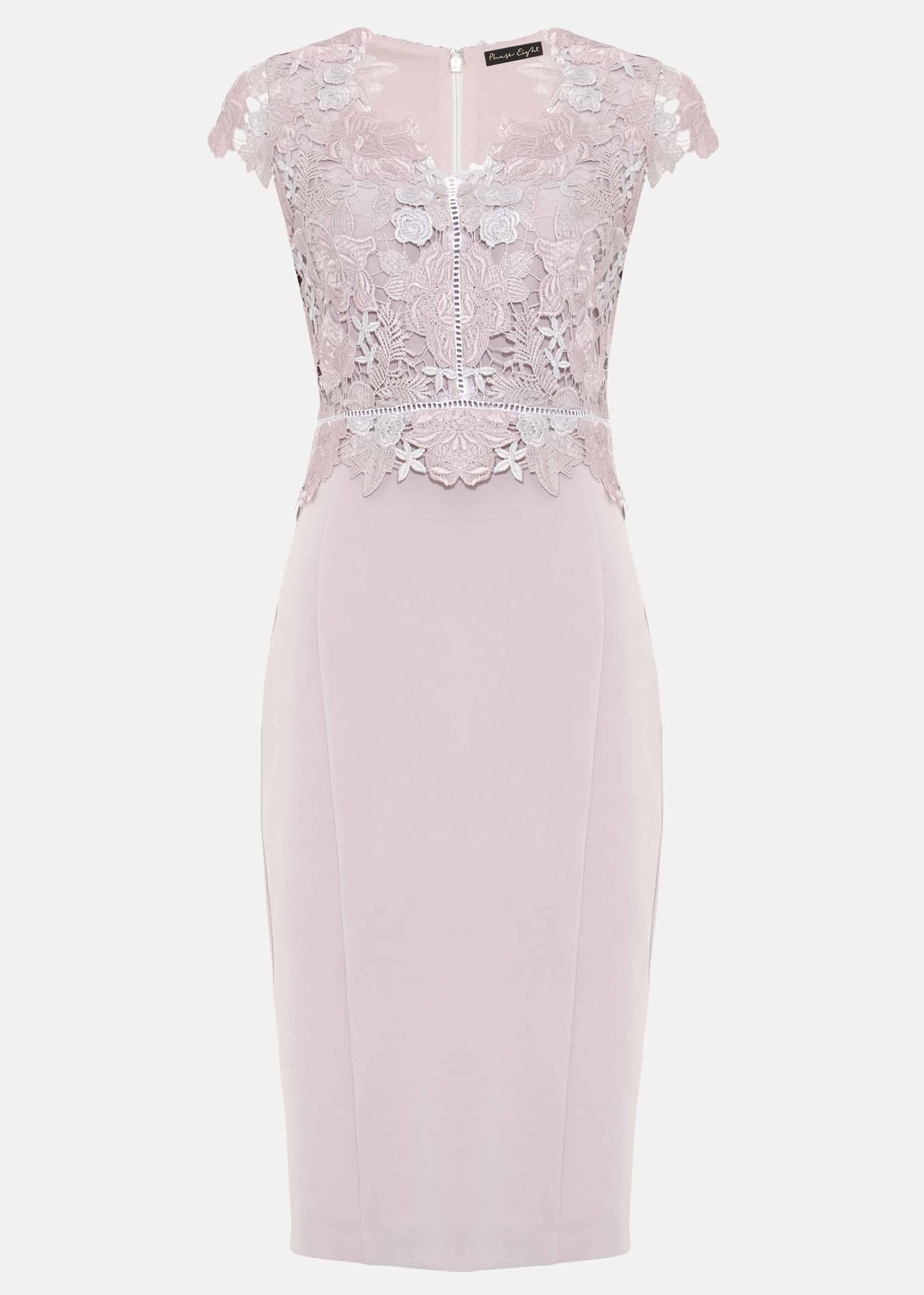 Caroline Lace Bodice Dress