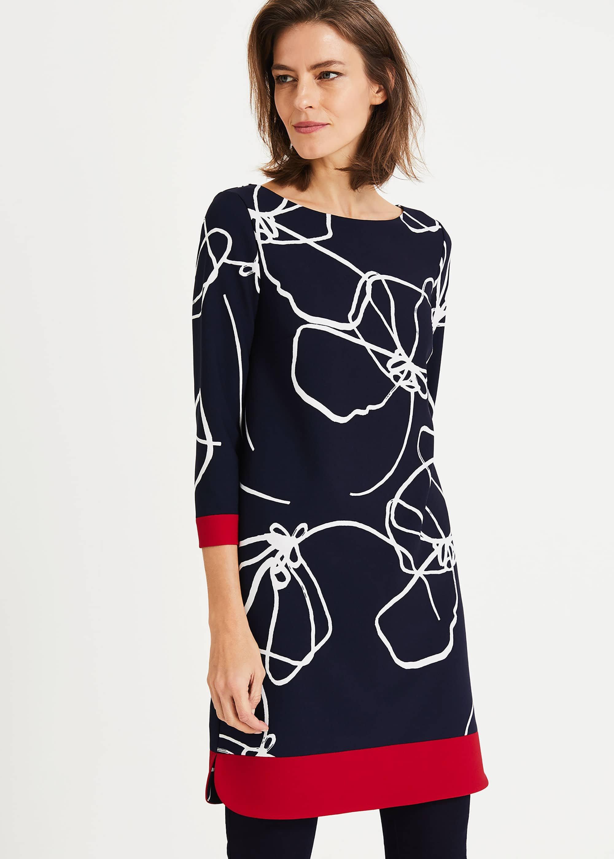 Libby Linear Floral Dress