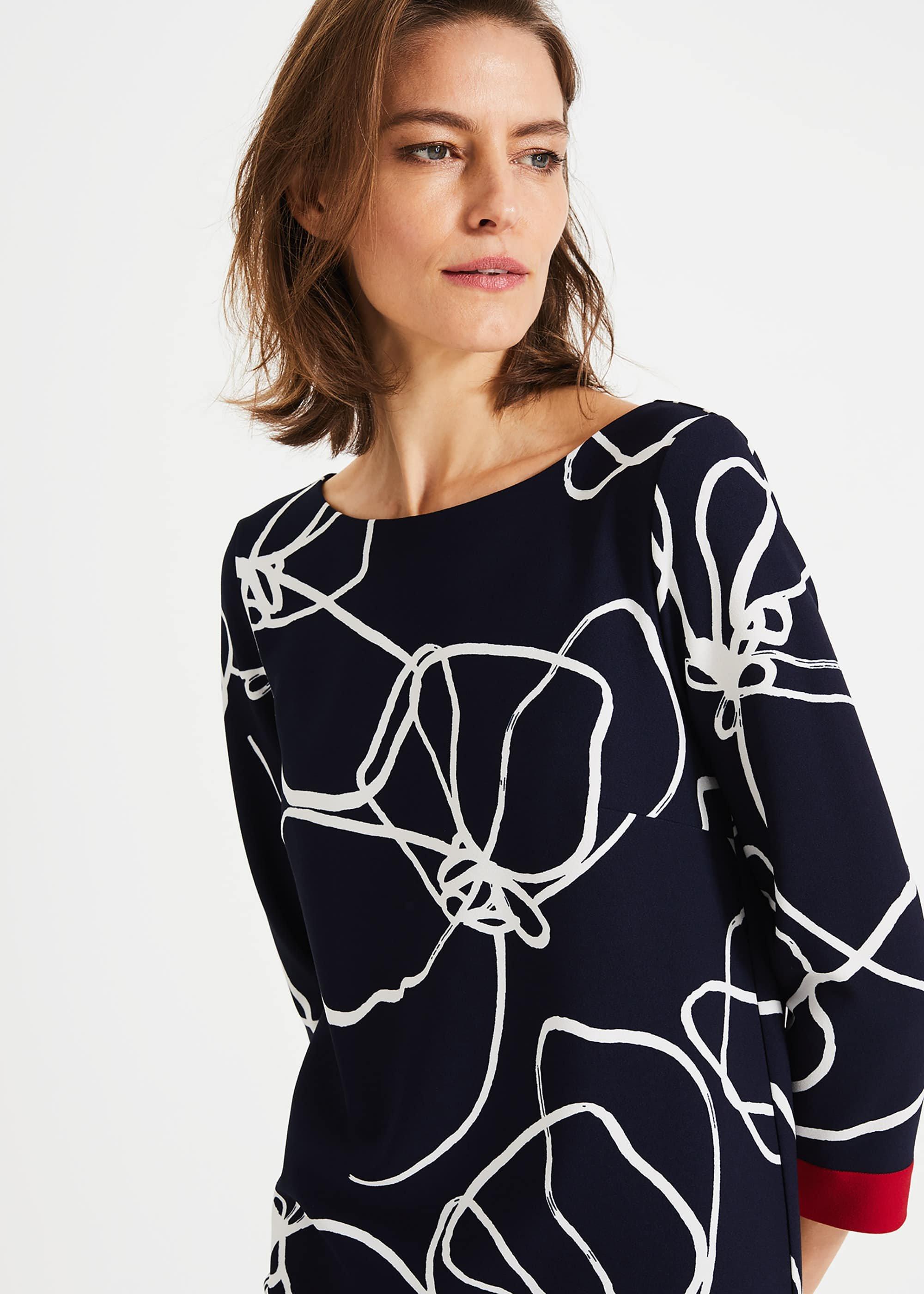 Libby Linear Floral Dress