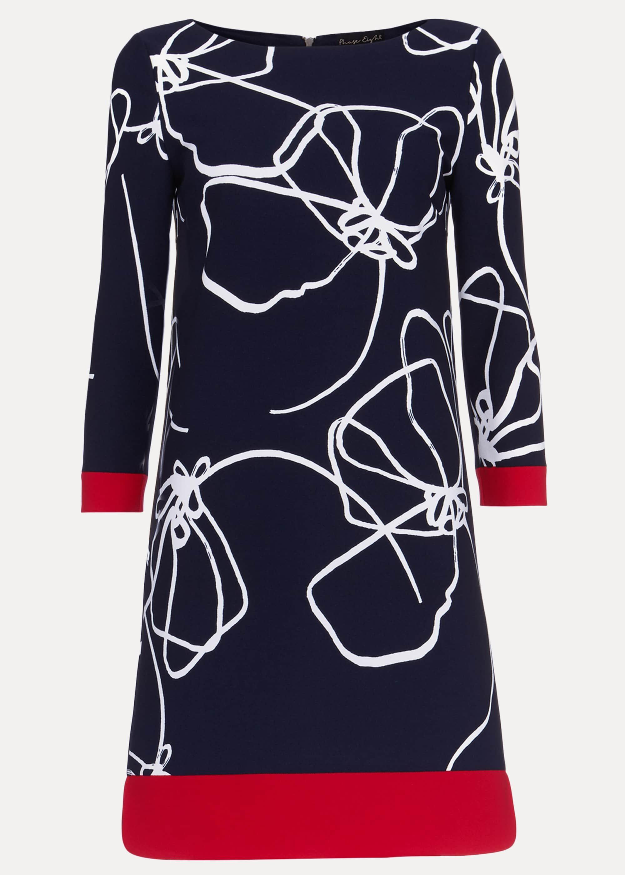 Libby Linear Floral Dress