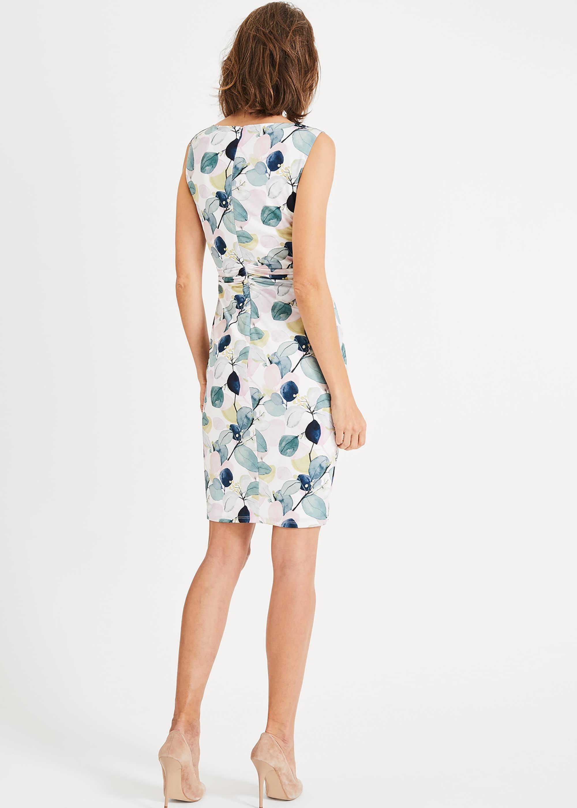 Laina Leaf Twist Dress