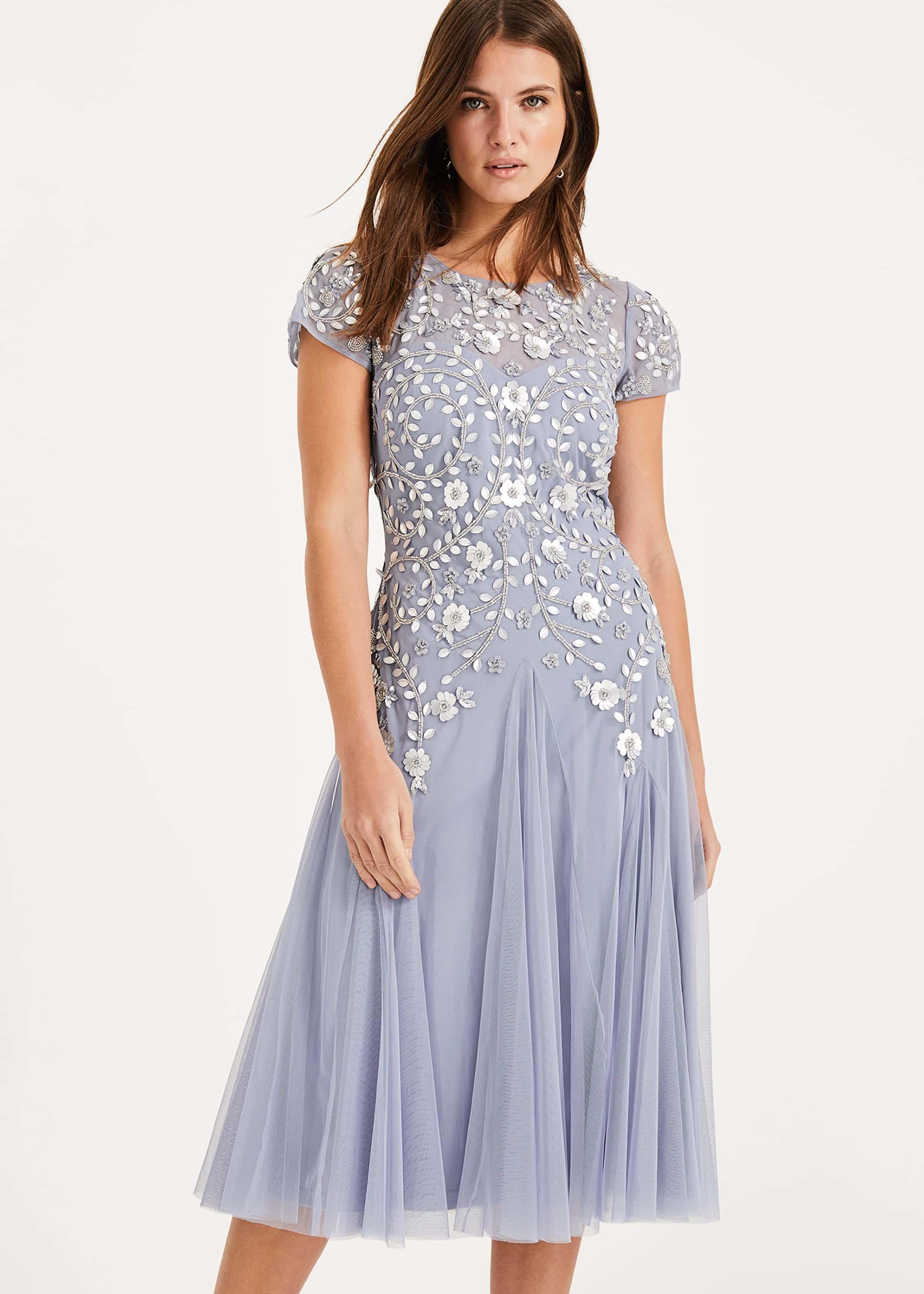 Celia Sequin Tulle Dress