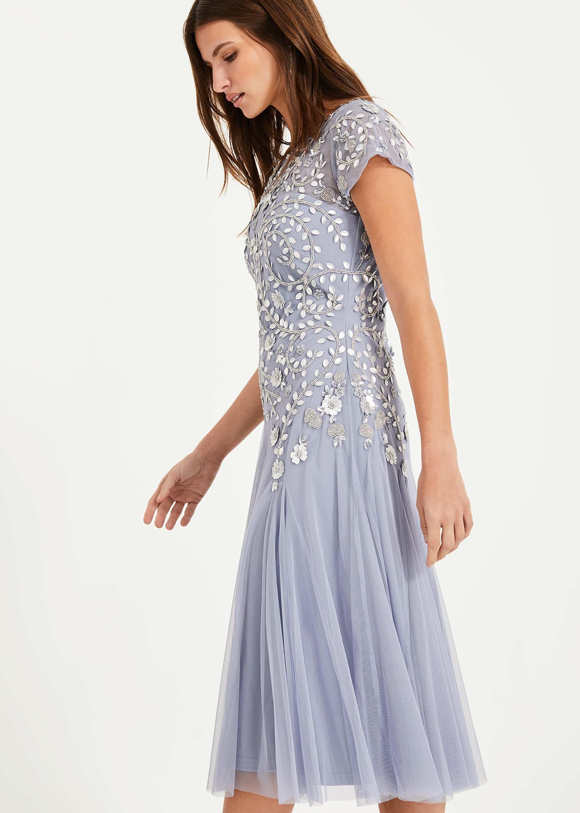 Celia Sequin Tulle Dress