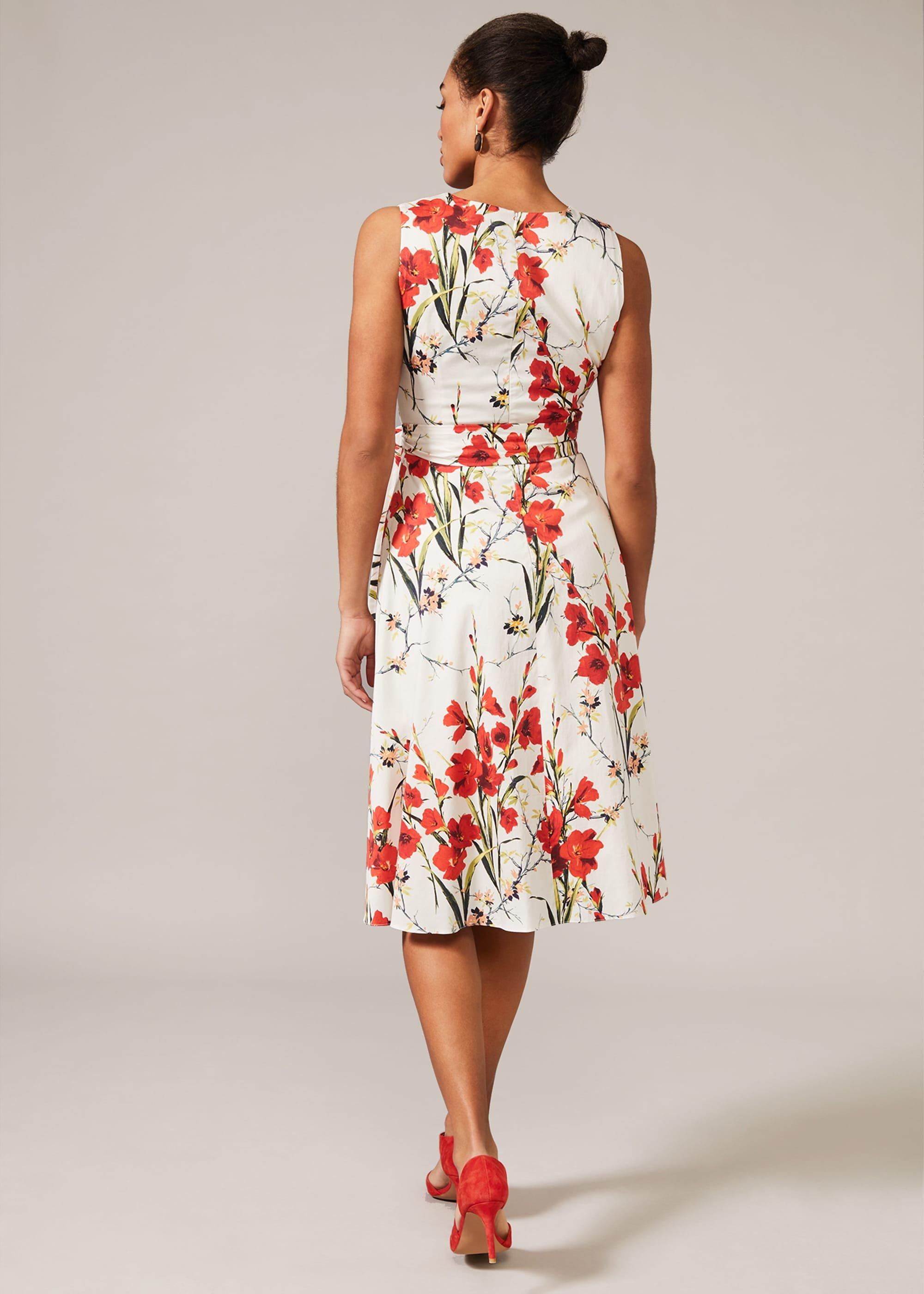 Sofia Floral Cotton Dress