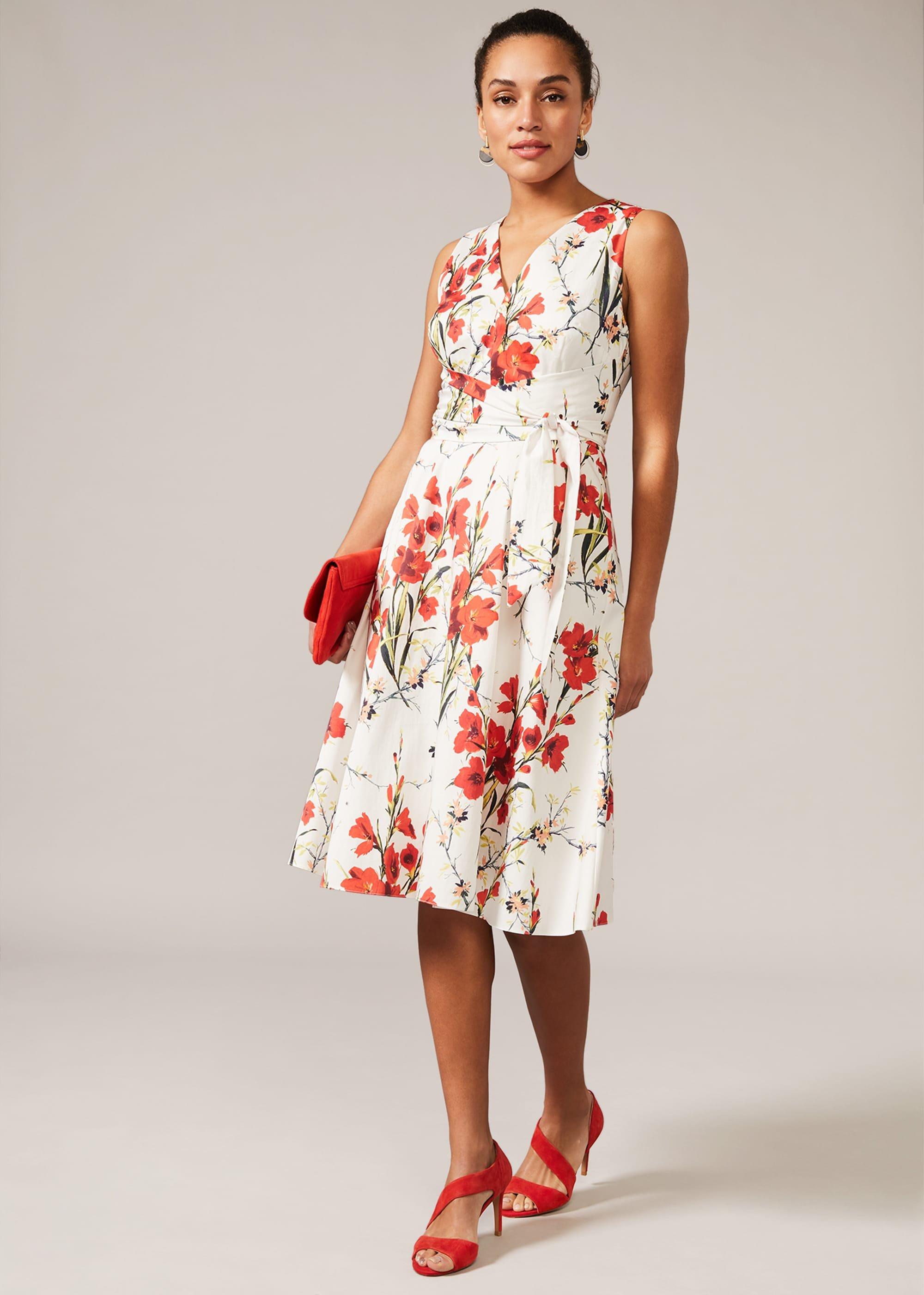 Sofia Floral Cotton Dress