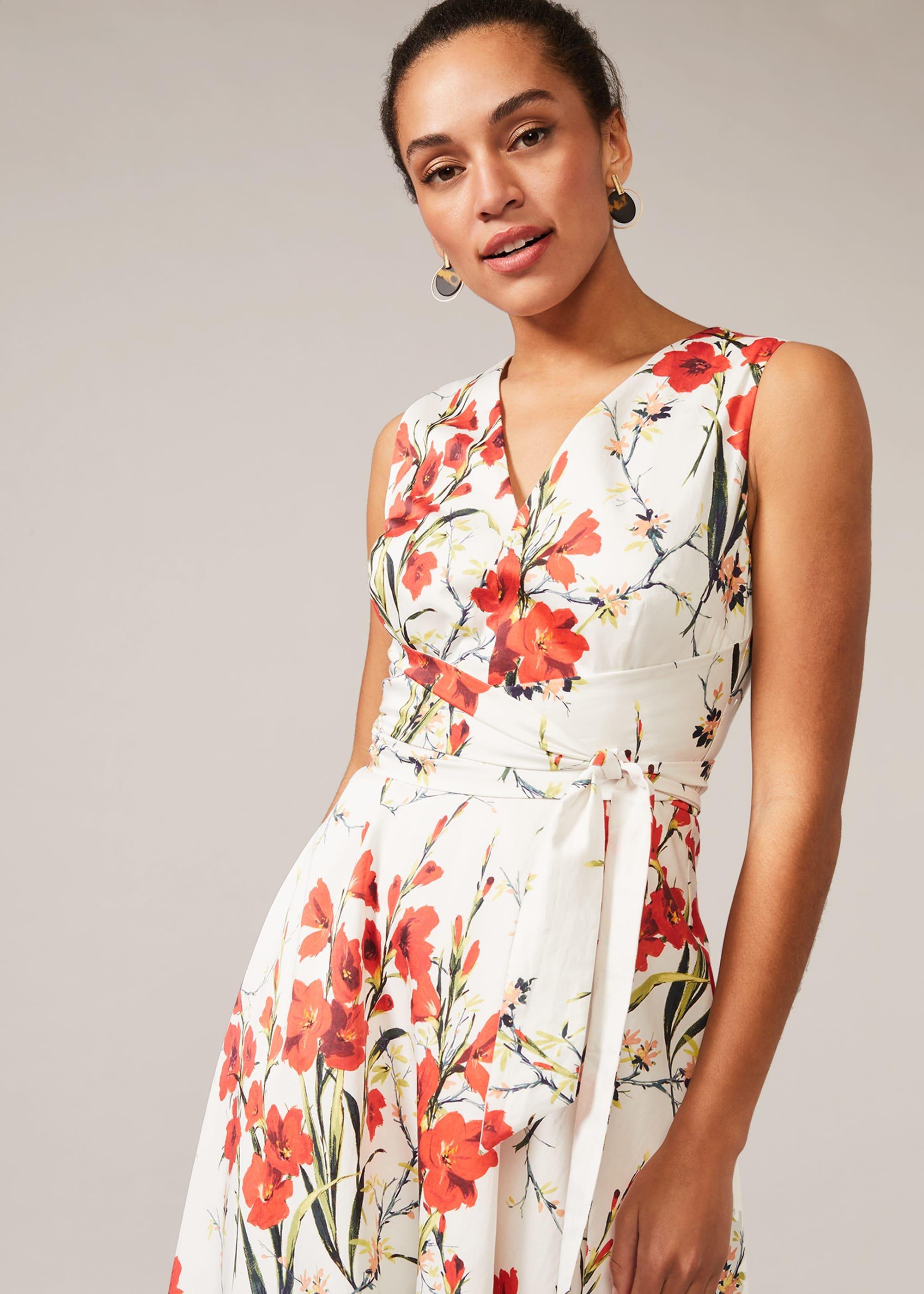 Sofia Floral Cotton Dress