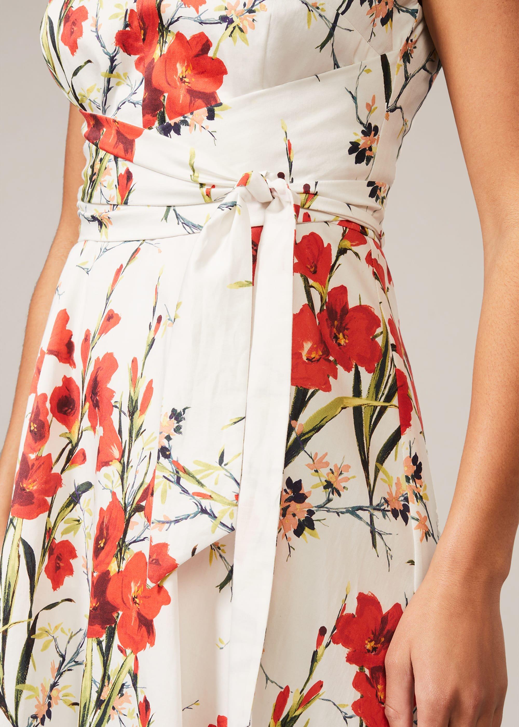 Sofia Floral Cotton Dress