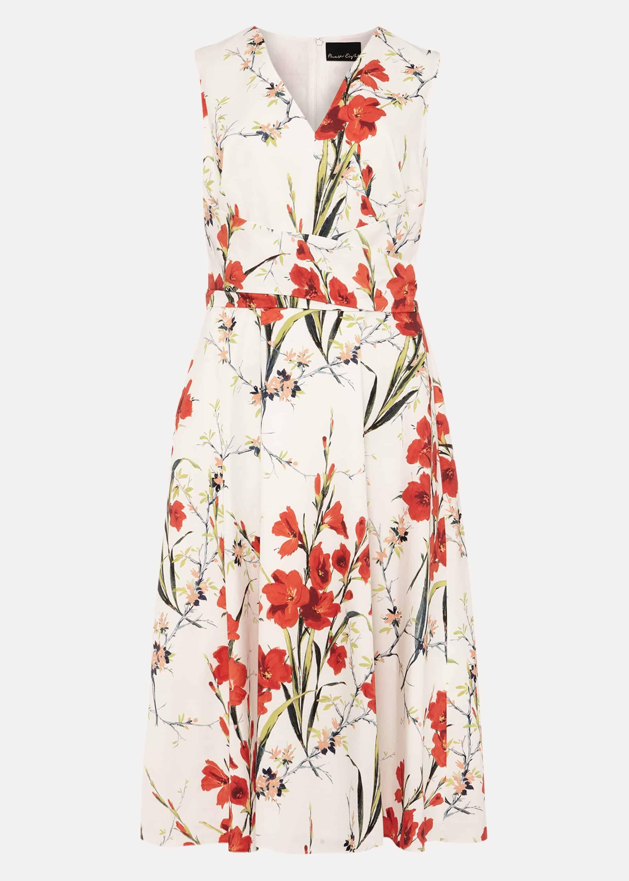 Sofia Floral Cotton Dress