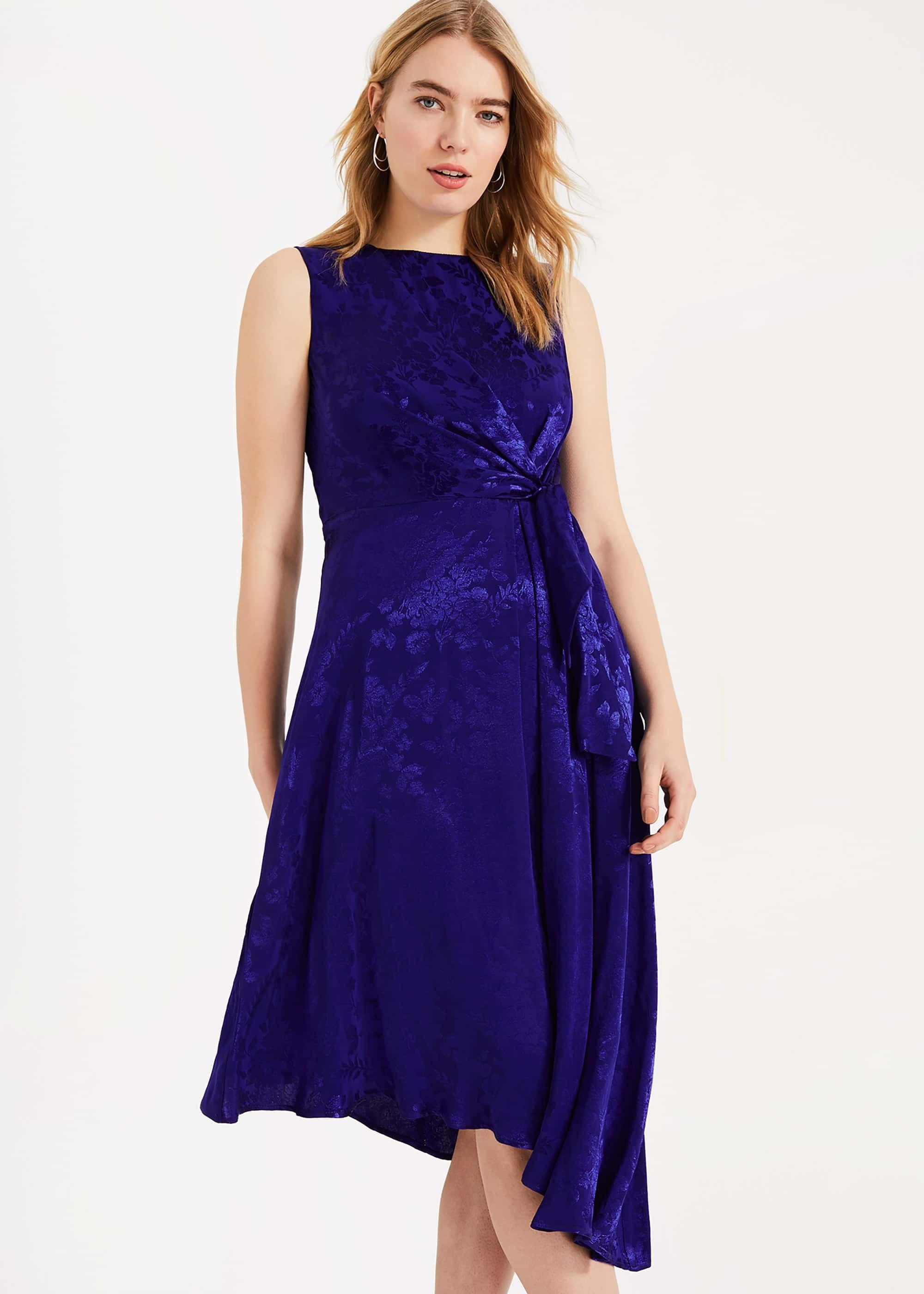 Alexandrine Jacquard Knot Dress