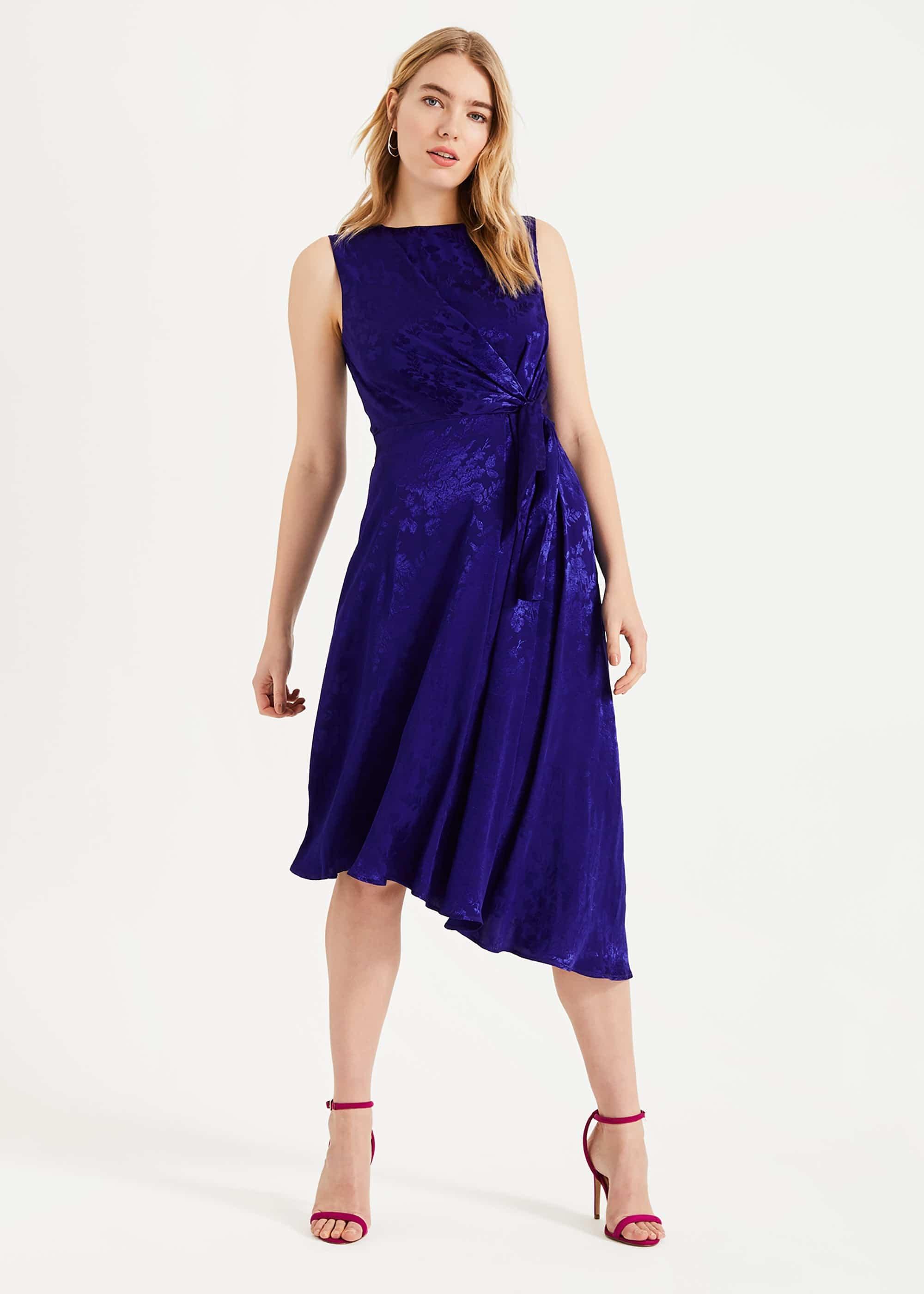 Alexandrine Jacquard Knot Dress
