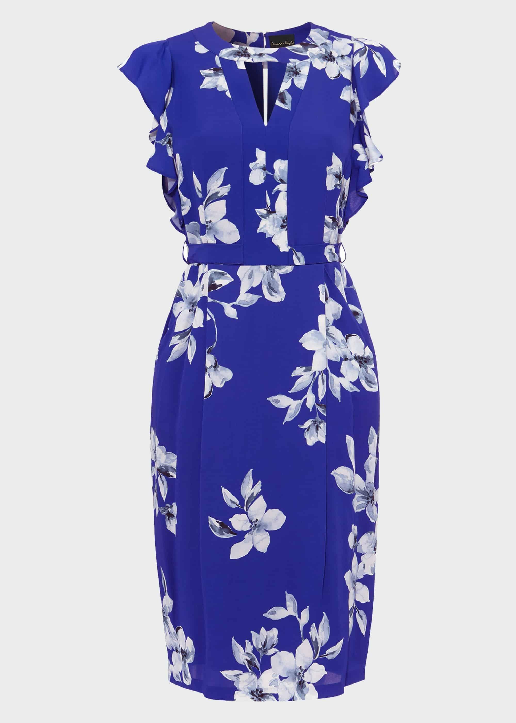 Olive Floral Dress