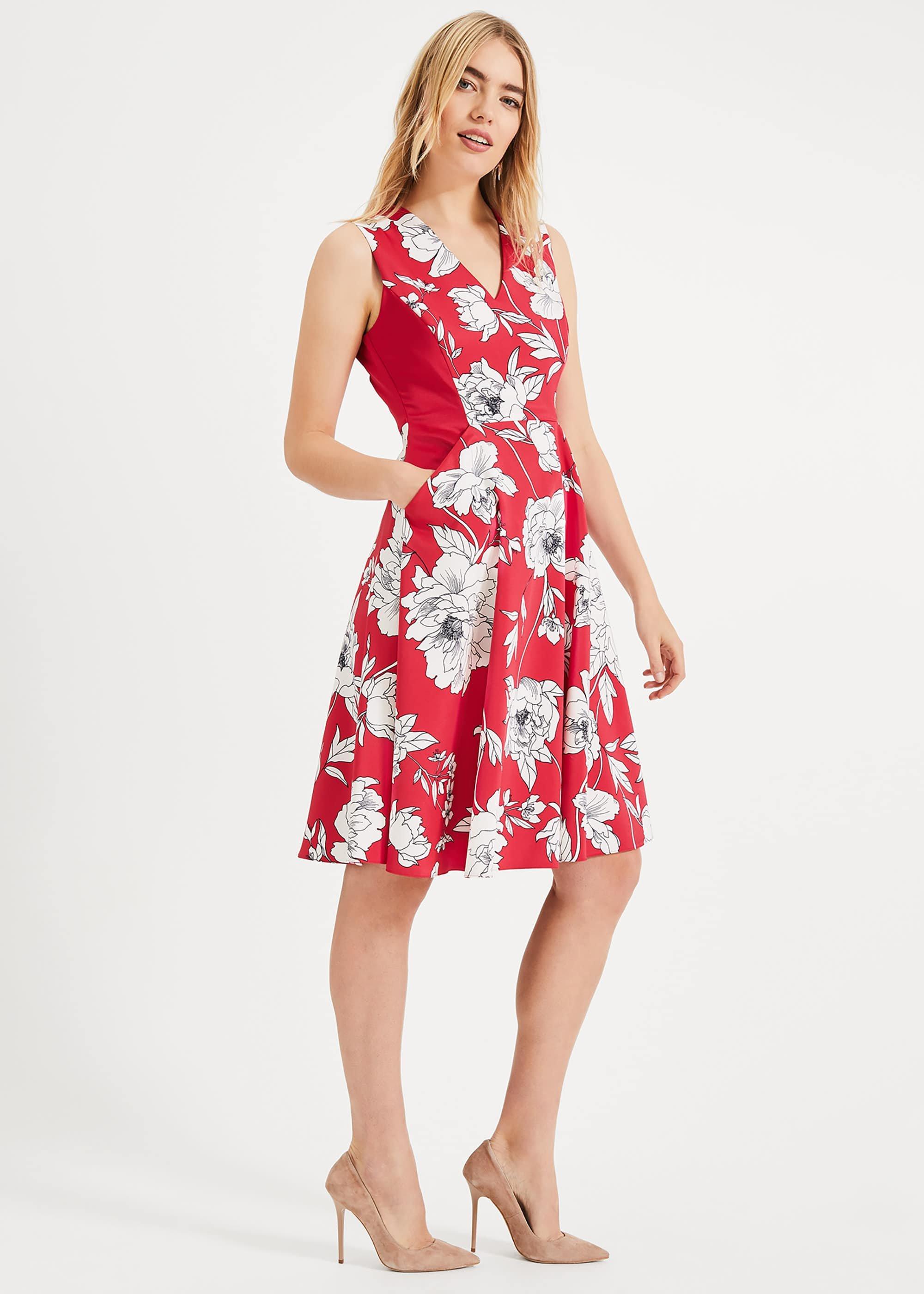 Eve Floral Fit & Flare Dress