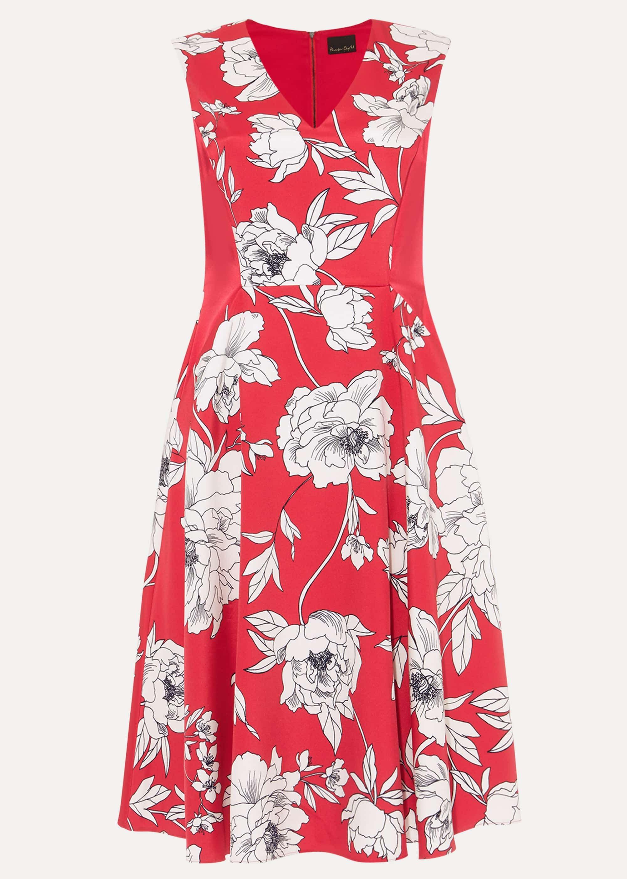 Eve Floral Fit & Flare Dress