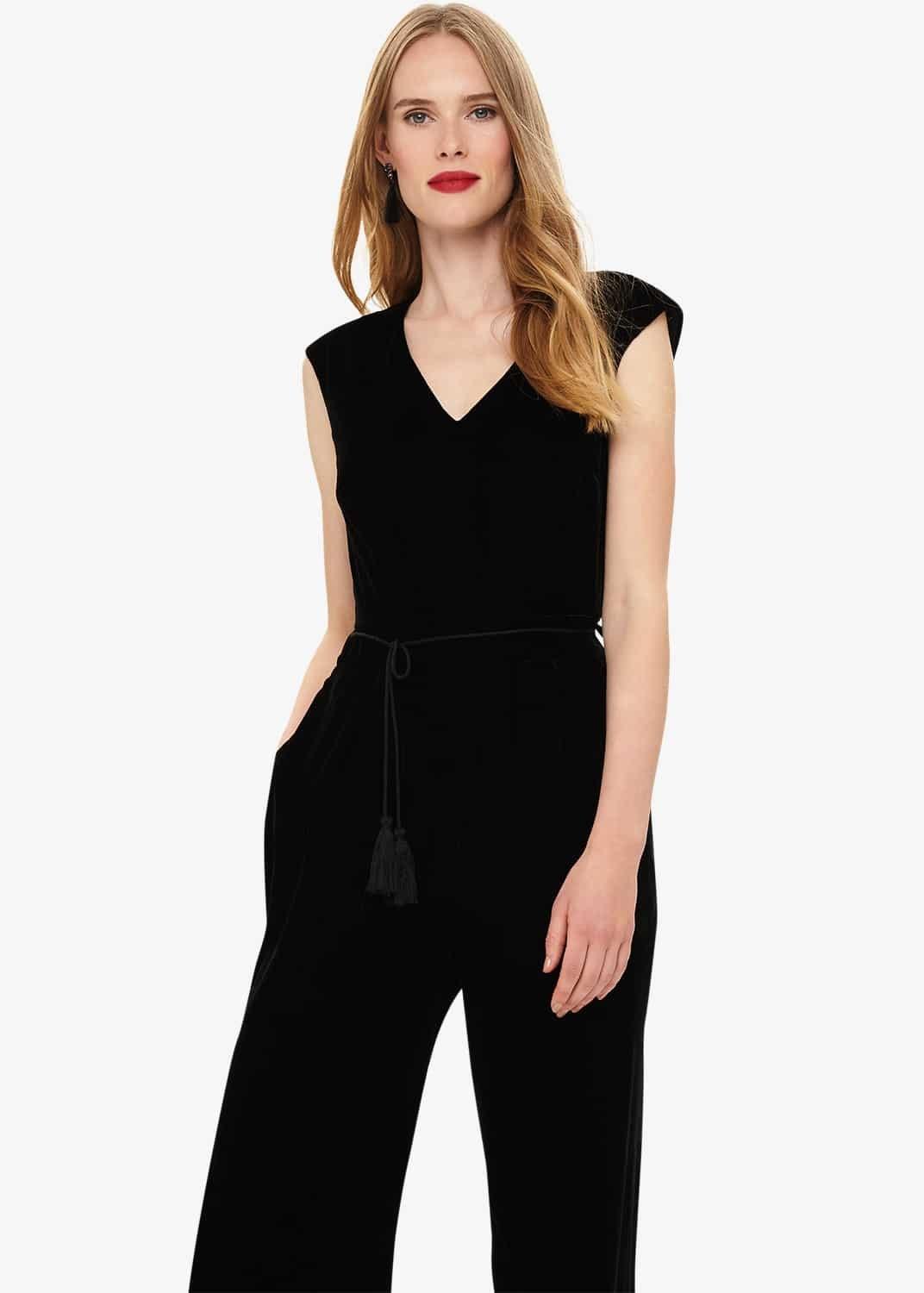 Adelaide Velvet Jumpsuit