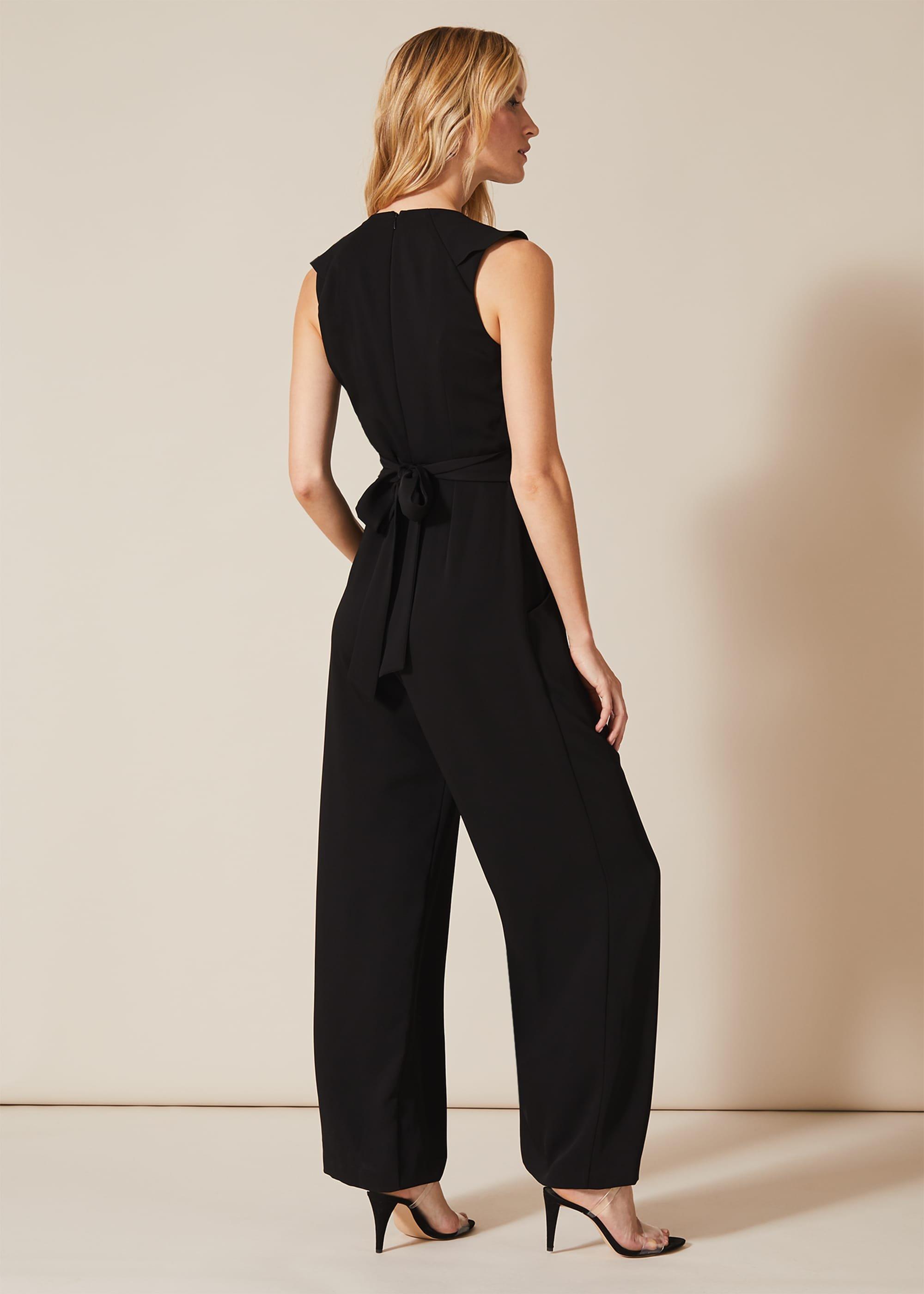 Linda Frill Wrap Jumpsuit