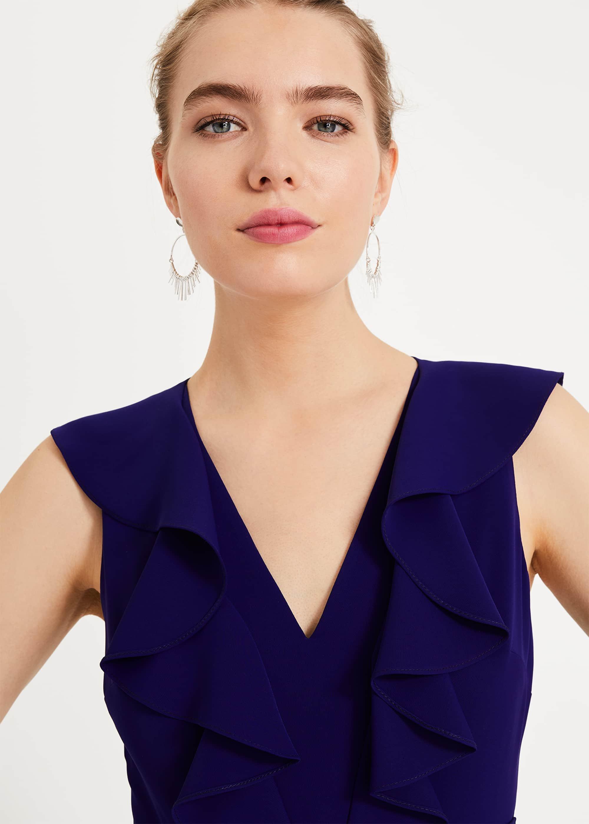 Linda Frill Wrap Jumpsuit