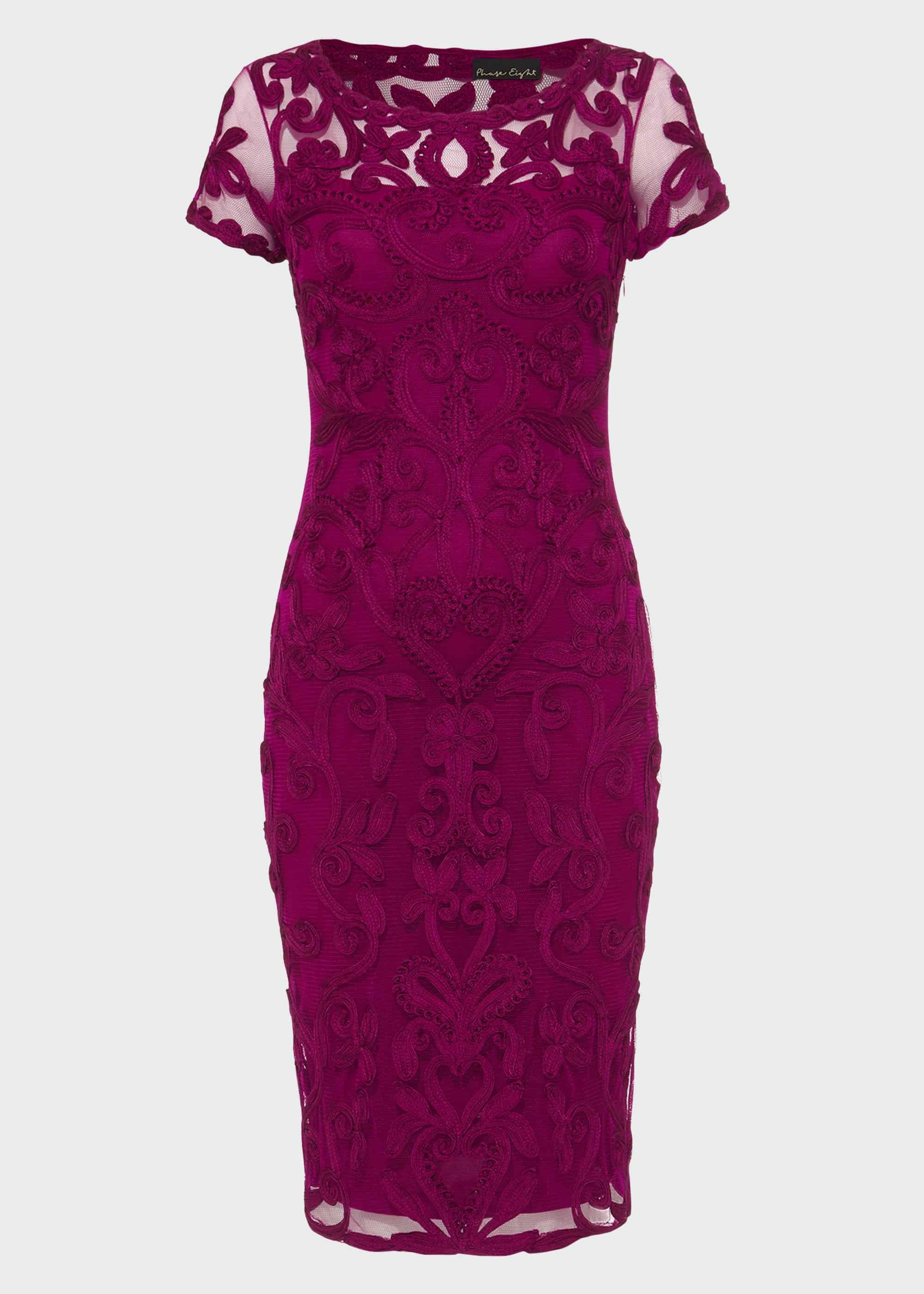 Sheena Tapework Lace Dress