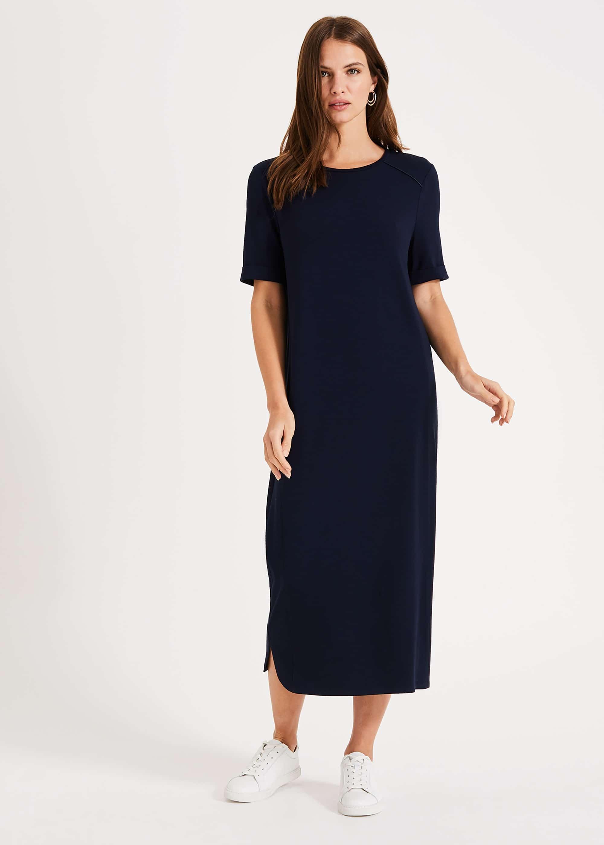 dark blue t shirt dress Women's Organic T-Shirt Dress main image 0