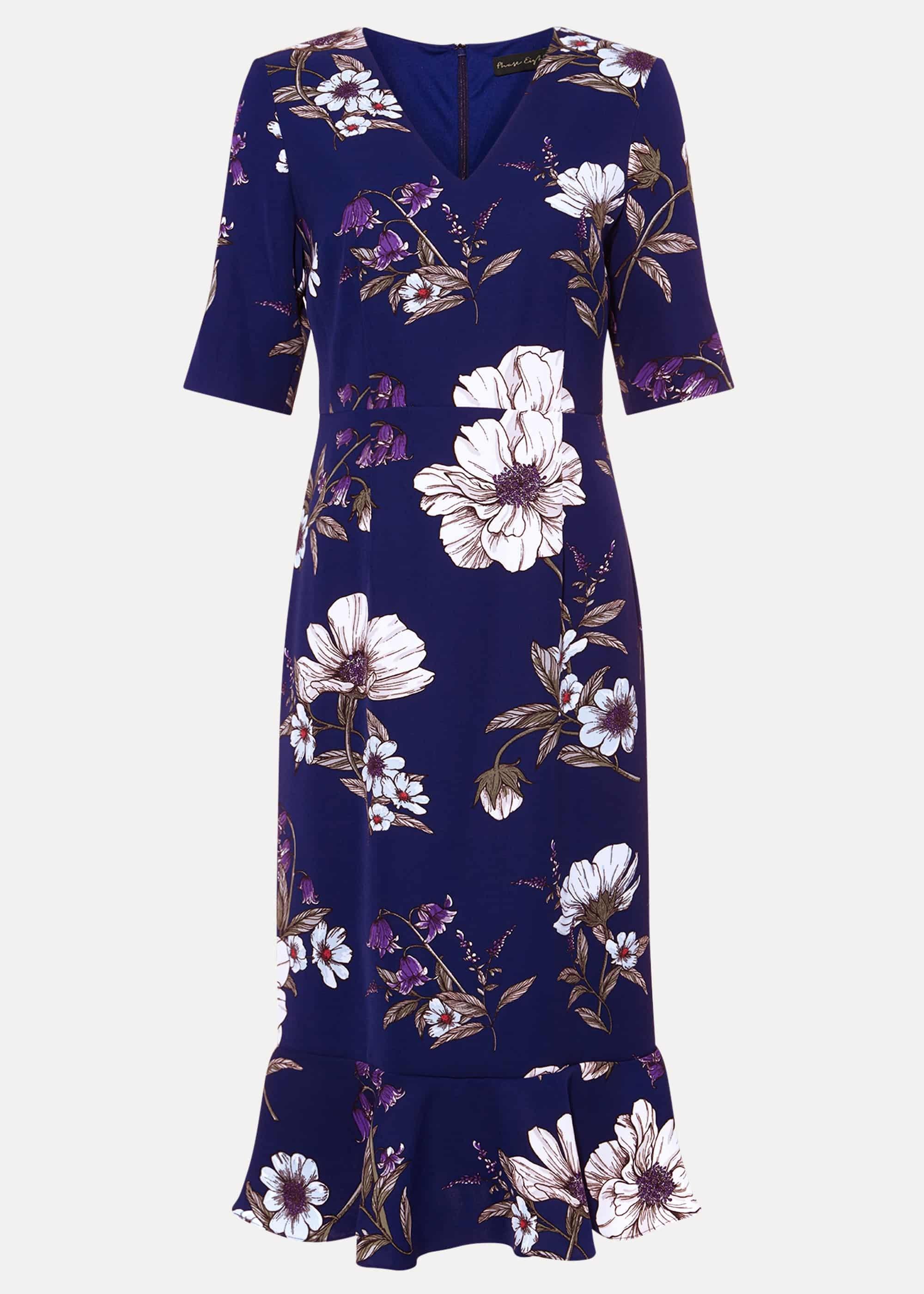 Cheryl Floral Peplum Dress