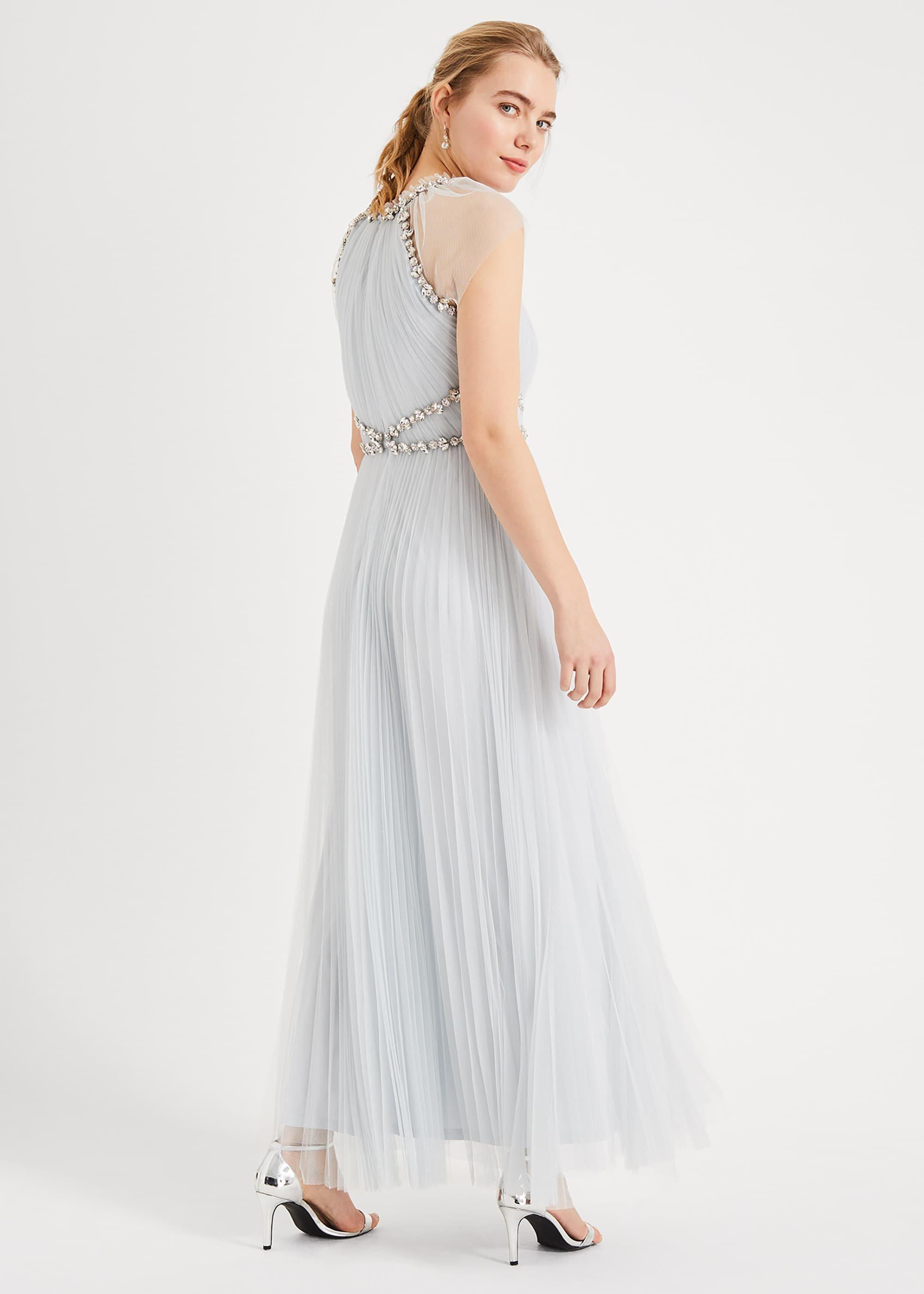 Gerona Pleated Tulle Dress