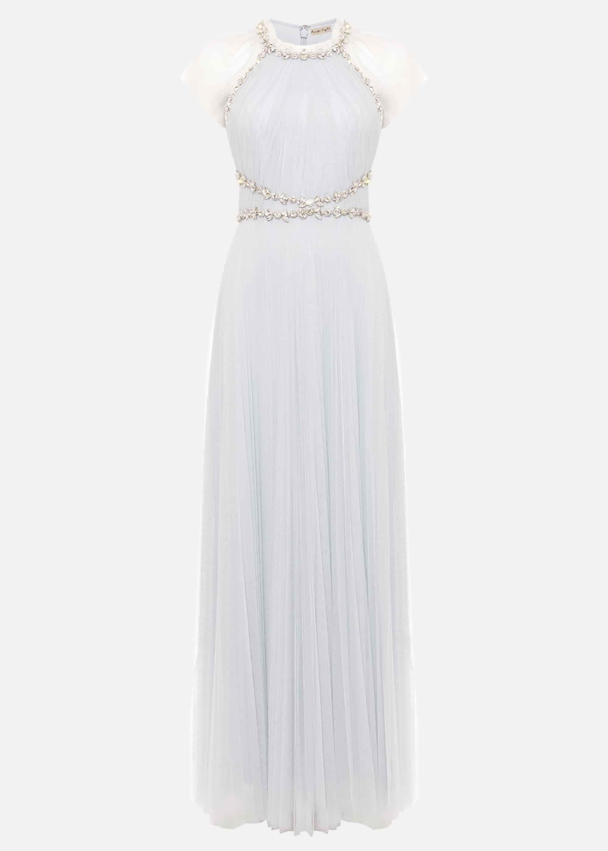Gerona Pleated Tulle Dress