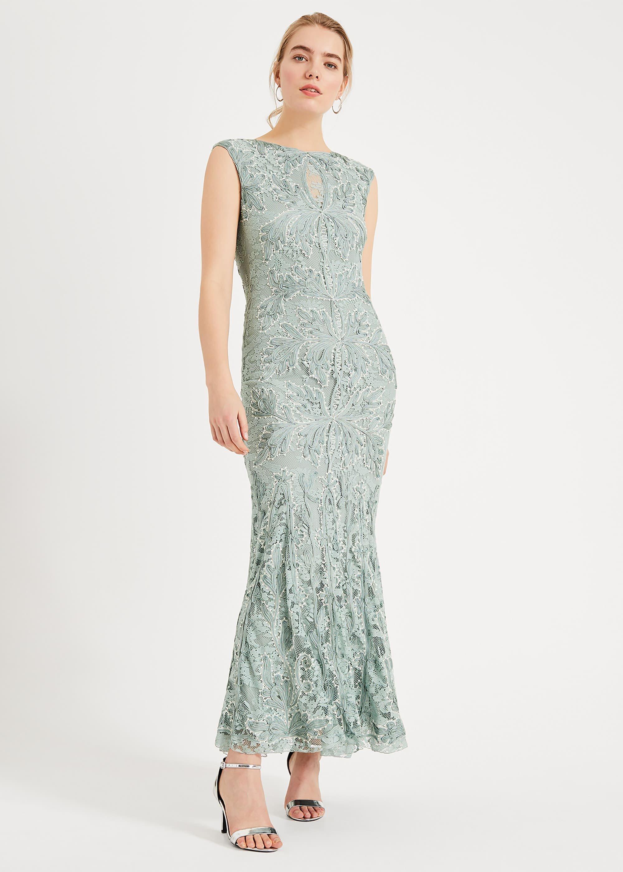 Paige Tapework Lace Maxi Dress