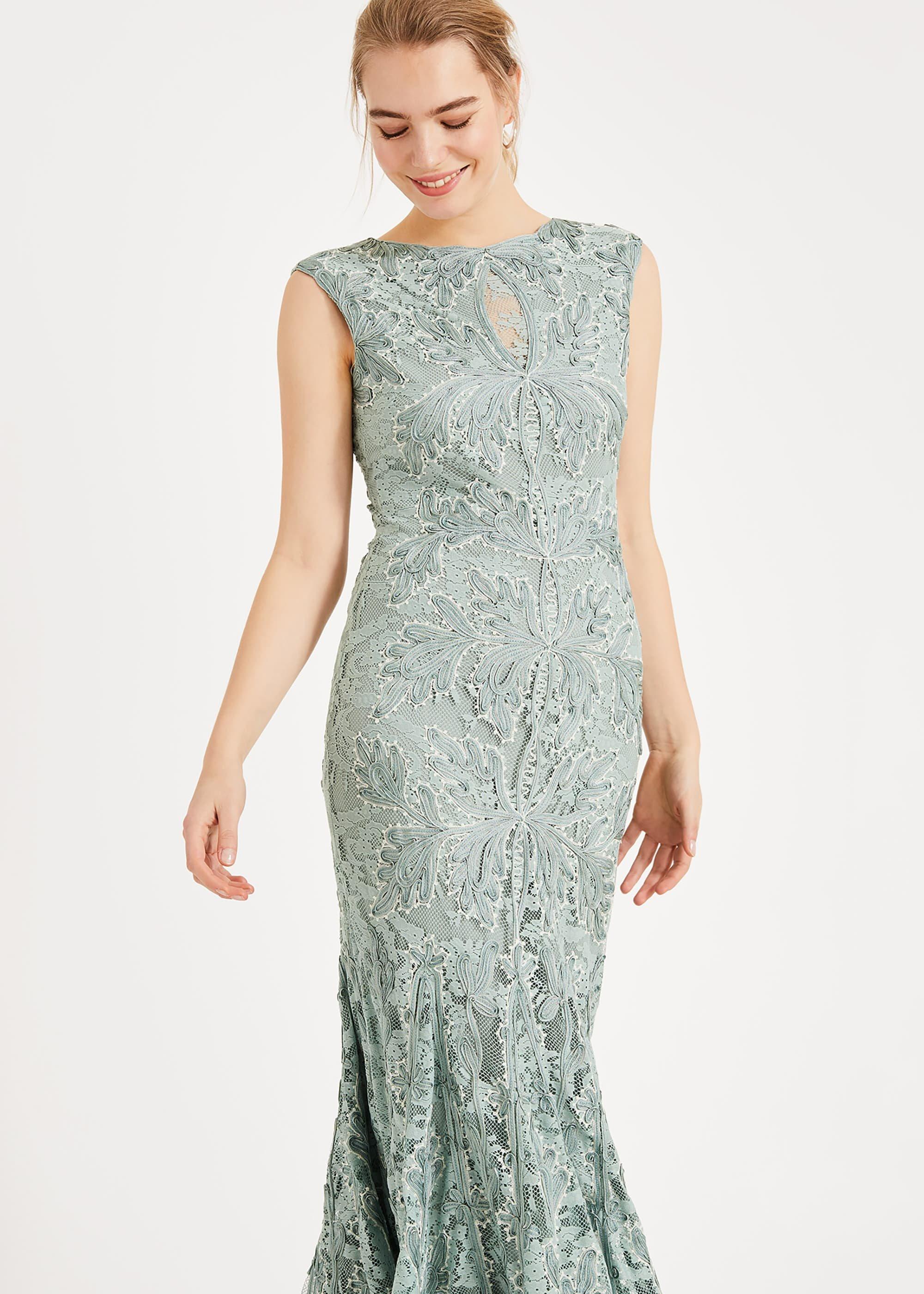 Paige Tapework Lace Maxi Dress